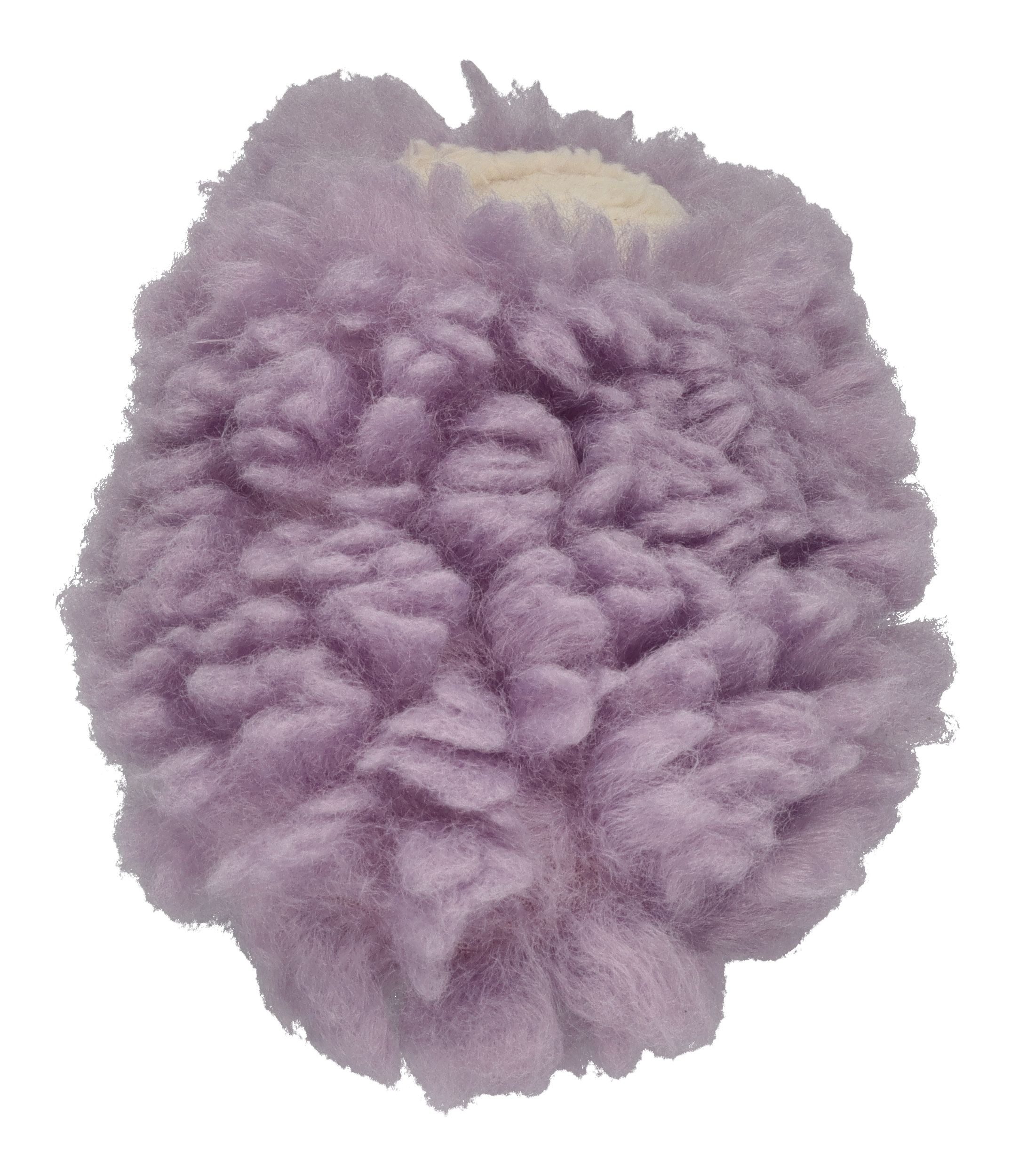 espadrij l´originale CHAUSSON FLUFFY Hausschuh Lavande