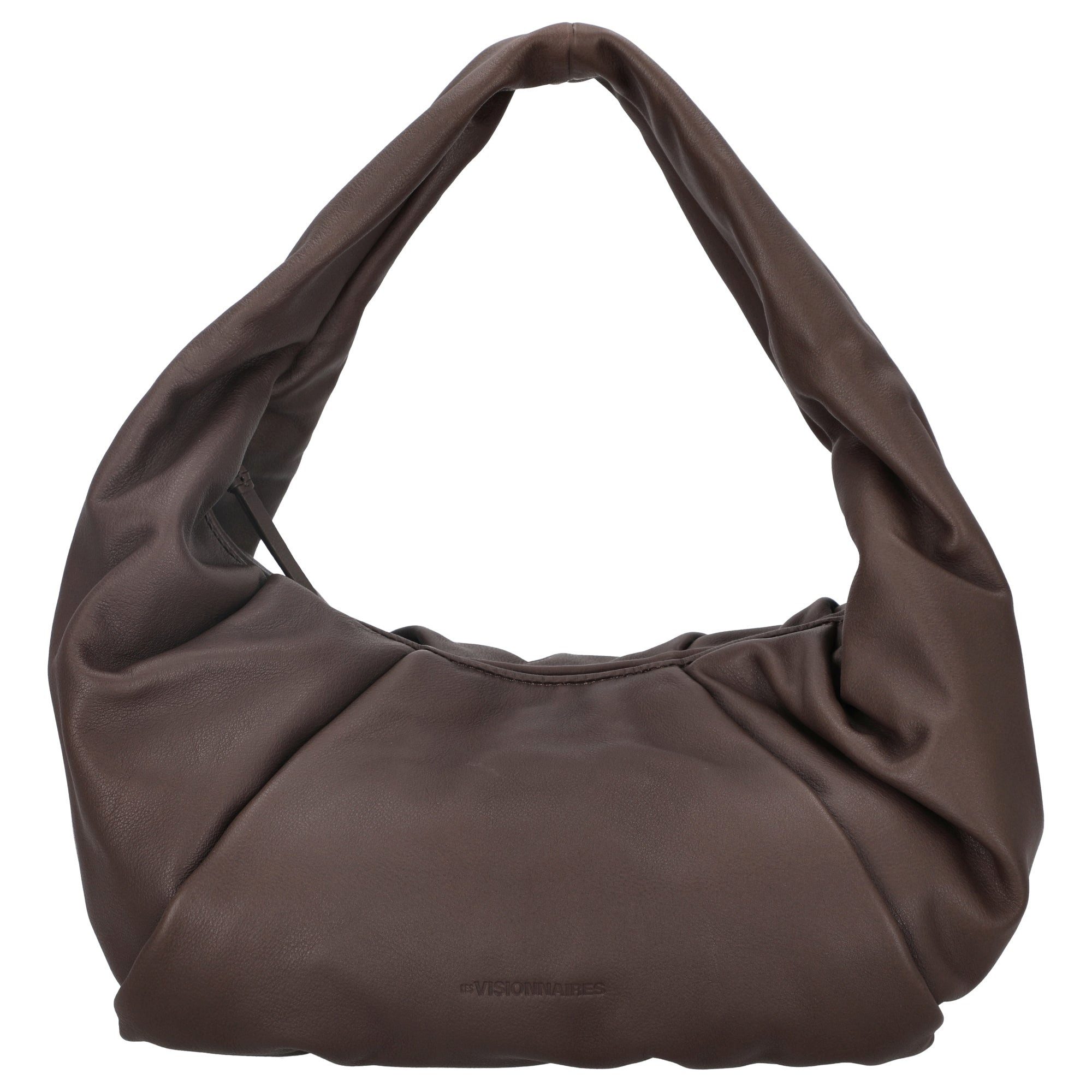 Les Visionnaires Handtasche Greta Essential Soft Grainy - Henkeltasche 42 cm (chocolate)