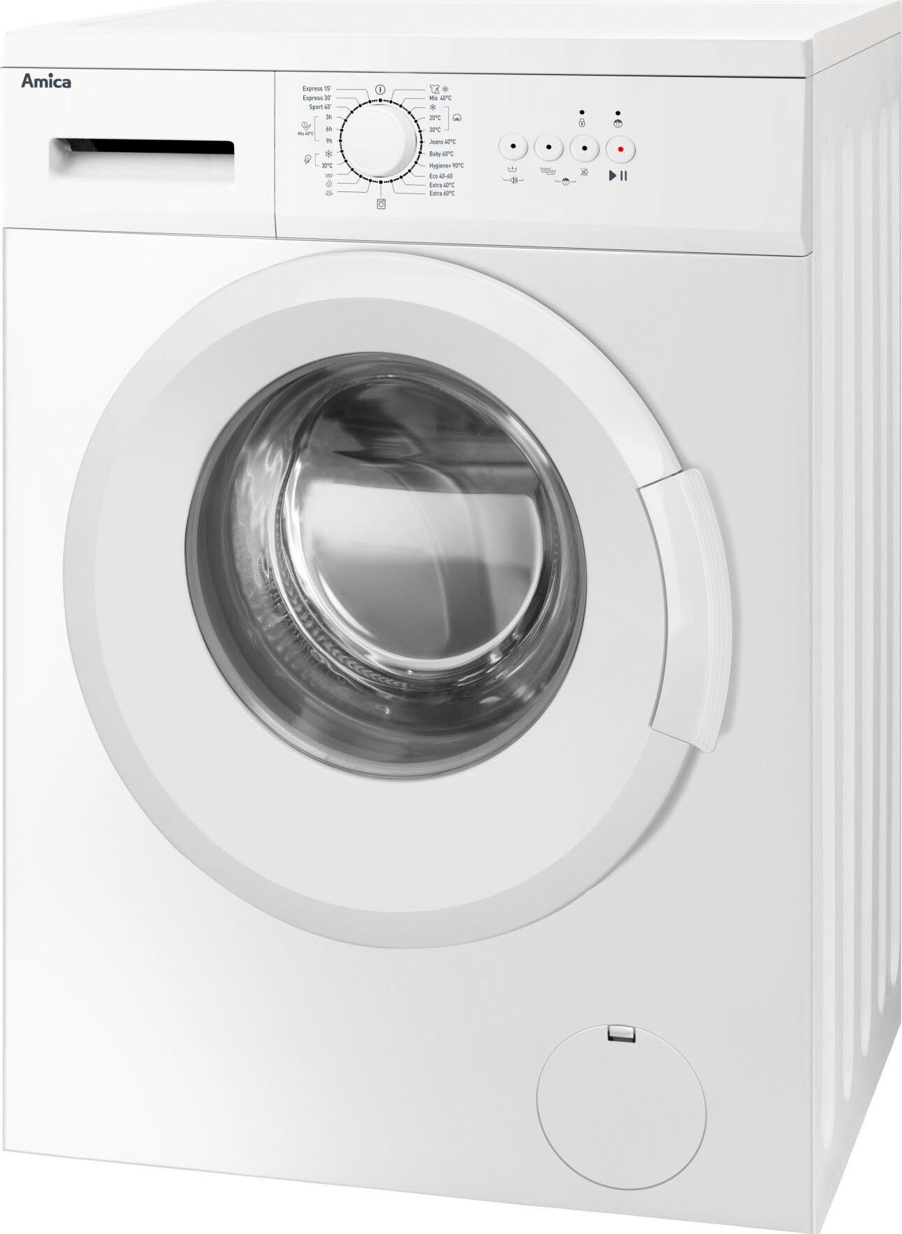 Amica Waschmaschine WA 461 022 / PPS 61002 W, 6 kg, 1000 U/min – Bild 5 von 5