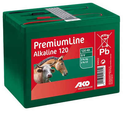 Kerbl Weidenzaun Kerbl AKO Batterie Alkaline 9 V, 120 Ah, 350522