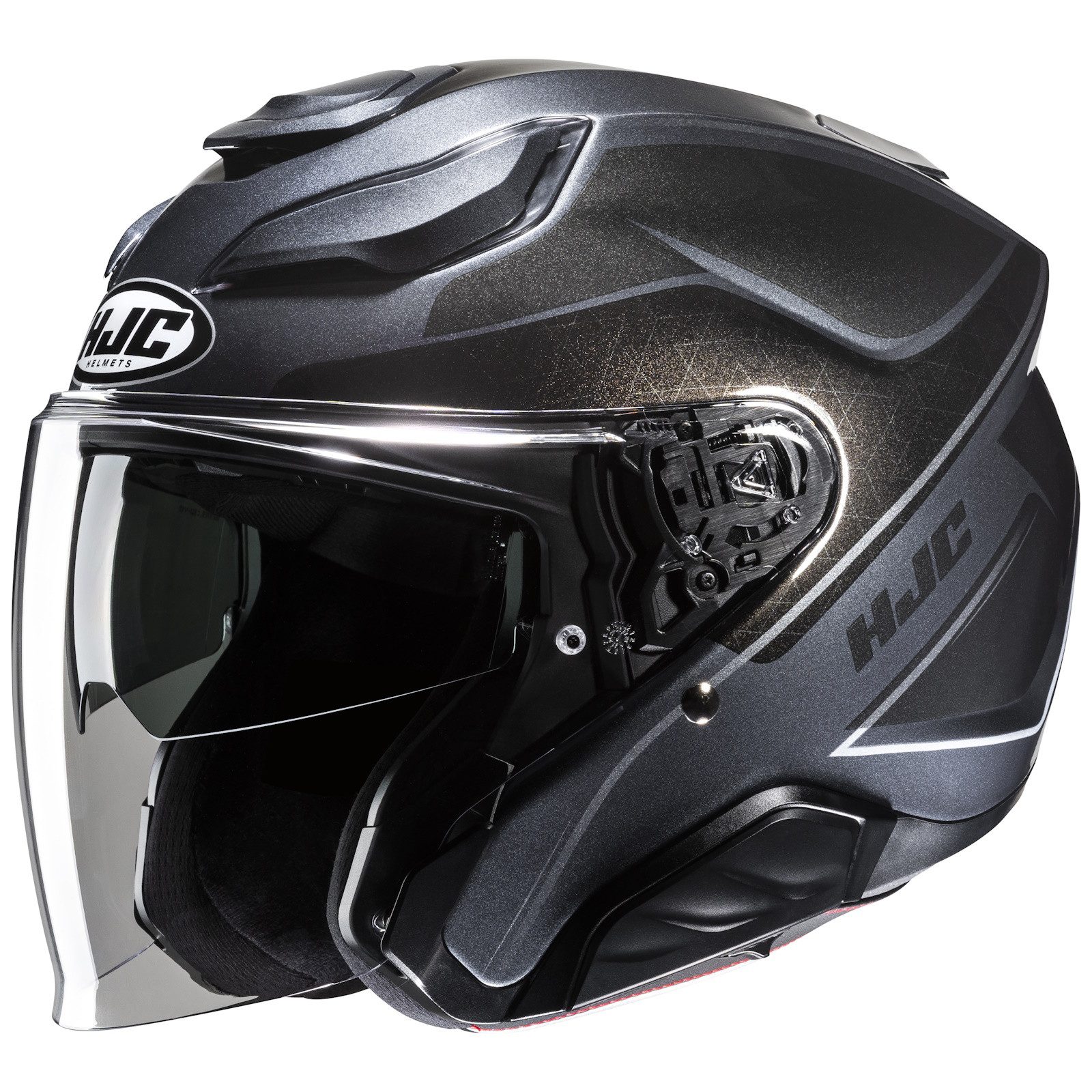 HJC Motorradhelm HJC F31 Ludi MC5 Jethelm (1er Set)