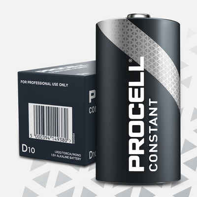 Duracell »Procell Constant Mono/D/LR20« Batterie, LR20 (1,5 V, 10 St), 1.5V