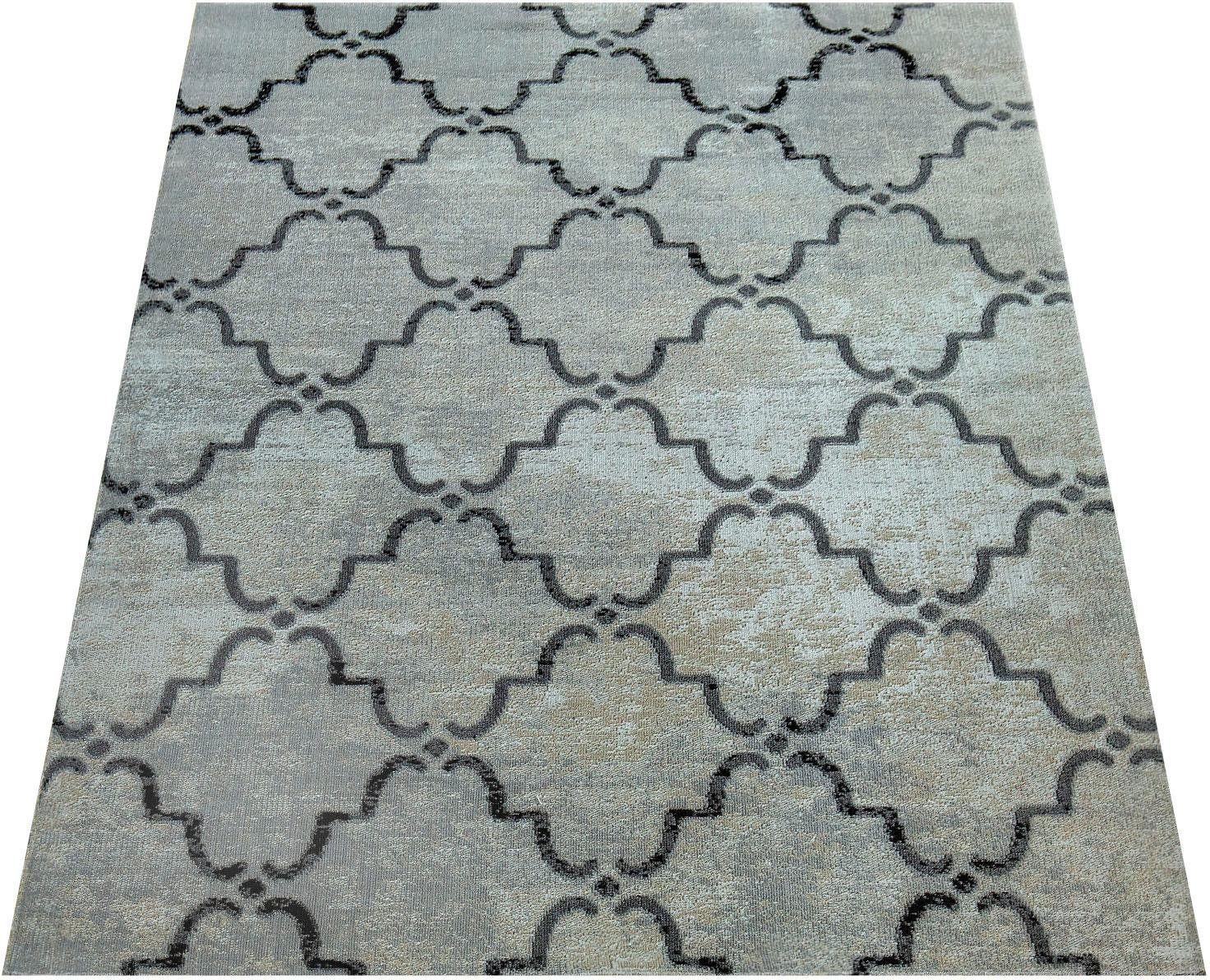 Paco Home Teppich Artigo 411, rechteckig, Höhe: 4 mm, Kurzflor, Vintage Des günstig online kaufen