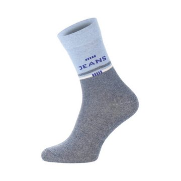 Chili Lifestyle Strümpfe Socken Jeans, Damen, Herren, 5 Paar, Baumwolle, Blau Töne