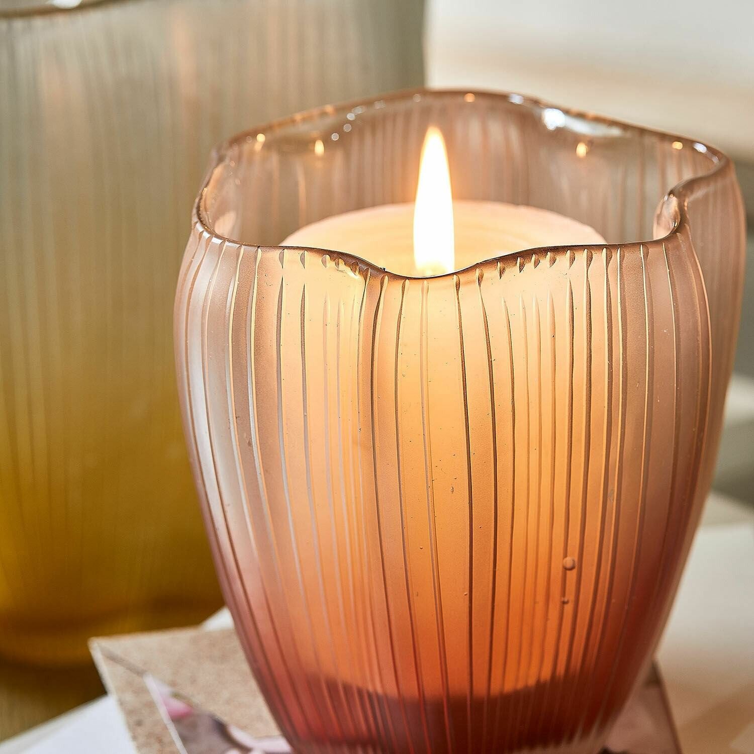 Mirabeau Windlicht Windlicht 3er Set Antoinelle bunt (3er Set, 3er Set)