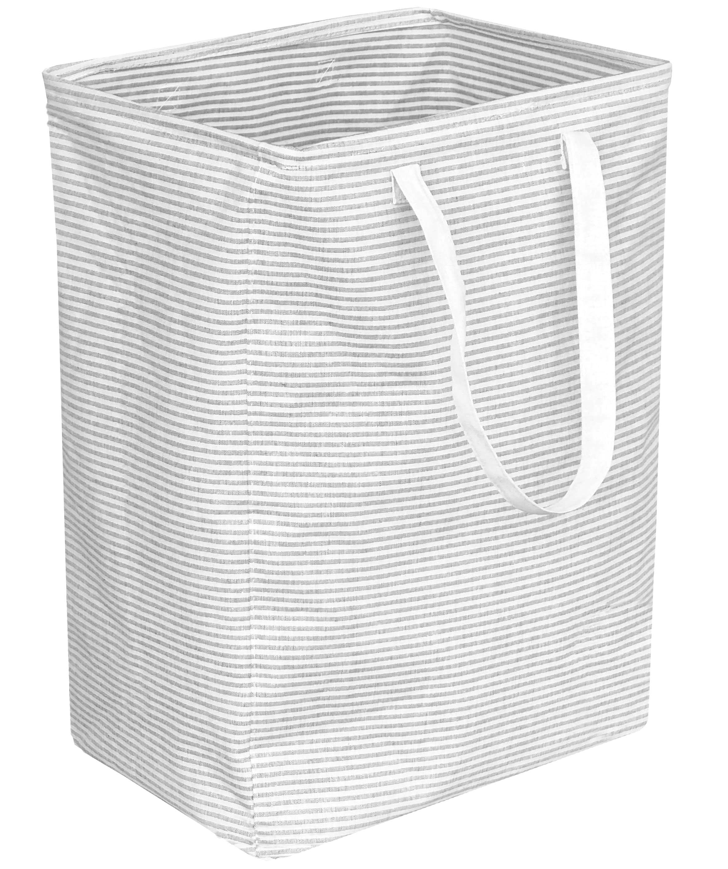 Wäschesortierer osoltus Wäschekorb Stockholm Organizer mit Griffen Wäschesammler 70L