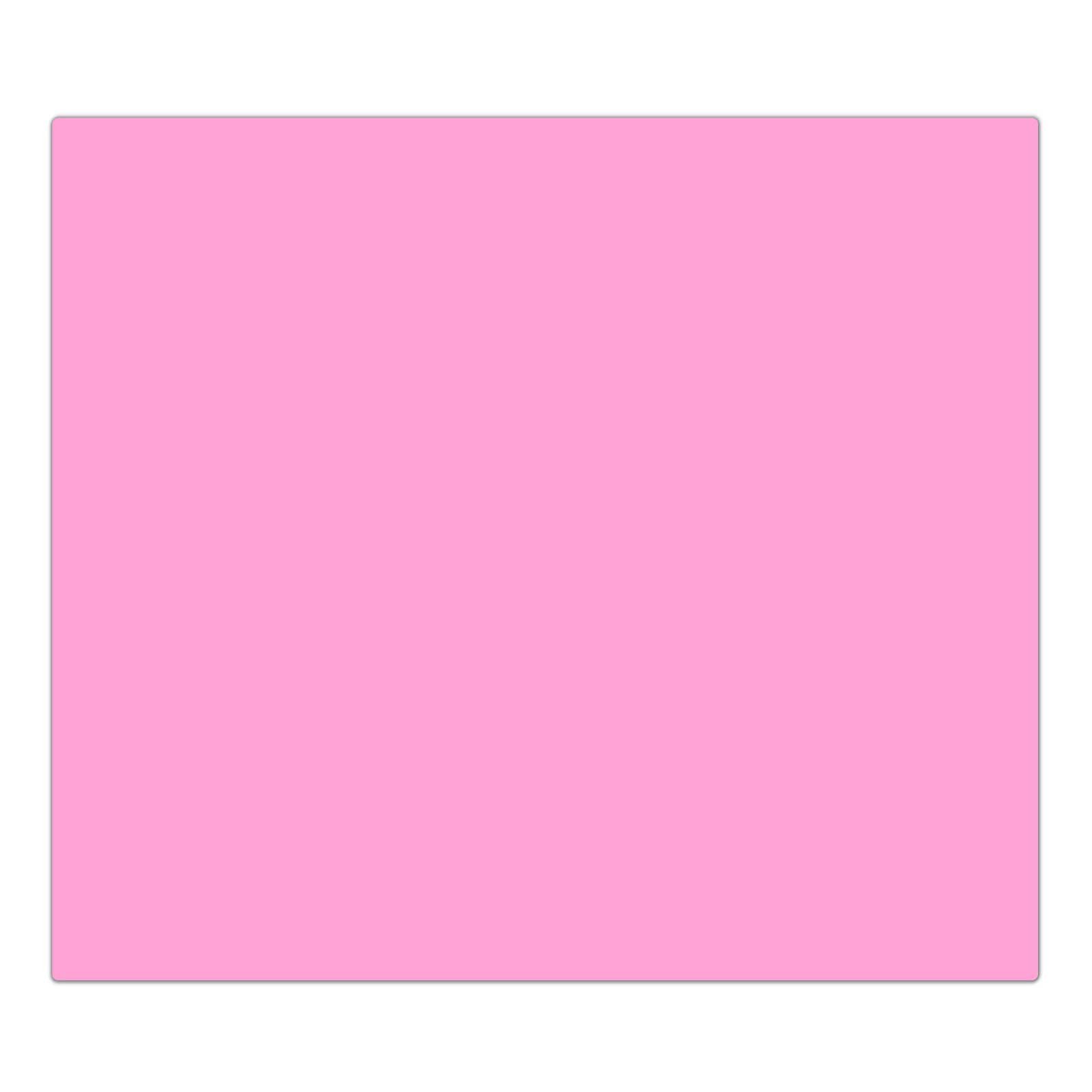 Primedeco Herd-Abdeckplatte Herdabdeckplatte Spritzschutz aus Glas Rosa Hintergrund, Glas, (1 tlg)