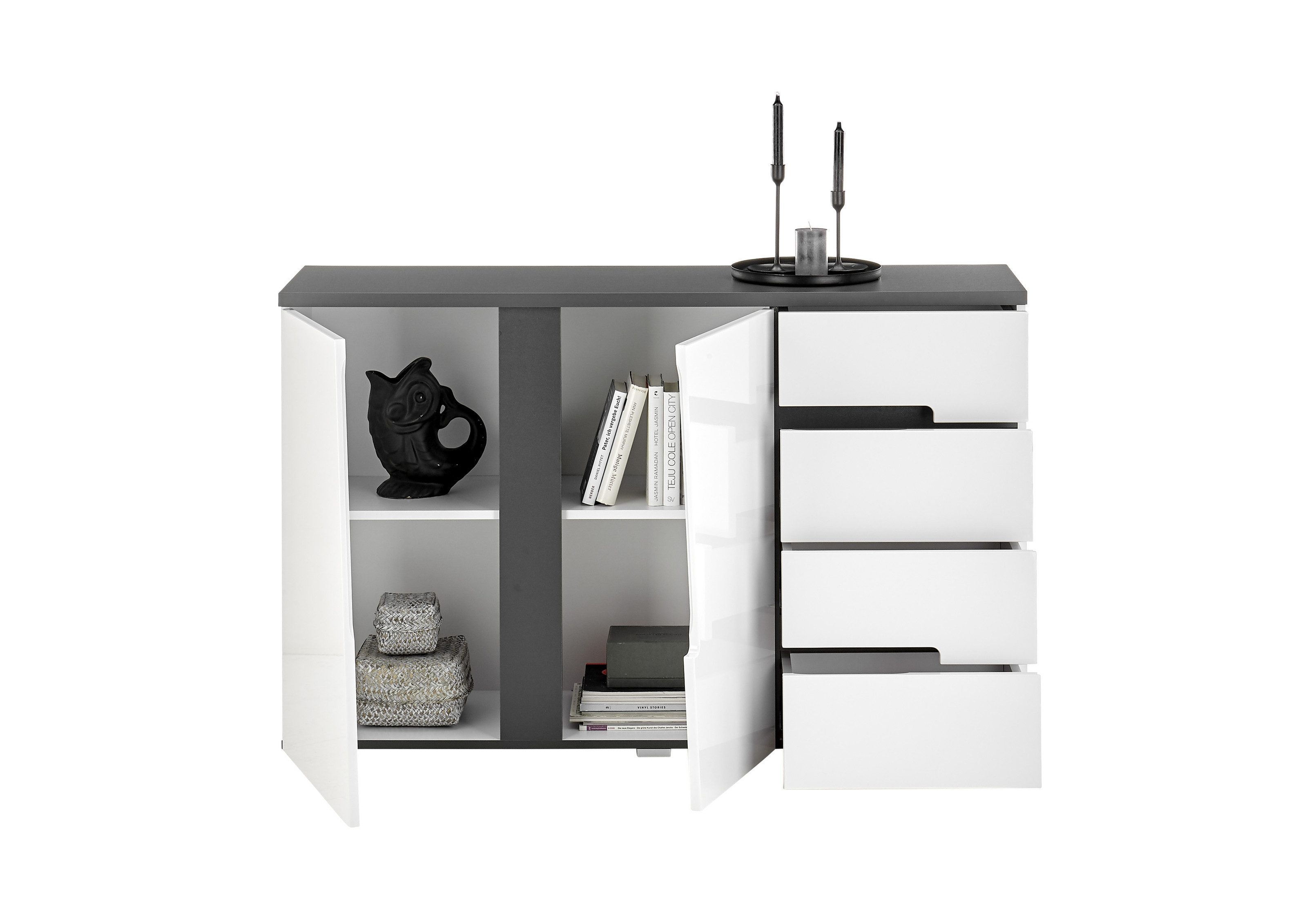 PREISBRECHER Kommode Boston, 132 x 83 x 38 cm (B/H/T)
