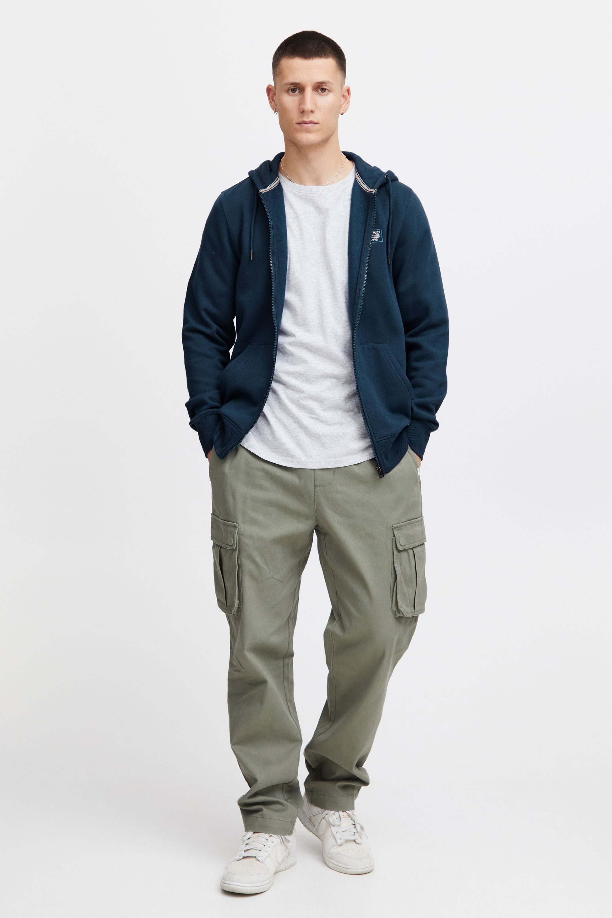 Blend Kapuzensweatjacke BHKaylon Gemütliche Sweatjacke mit Kapuze