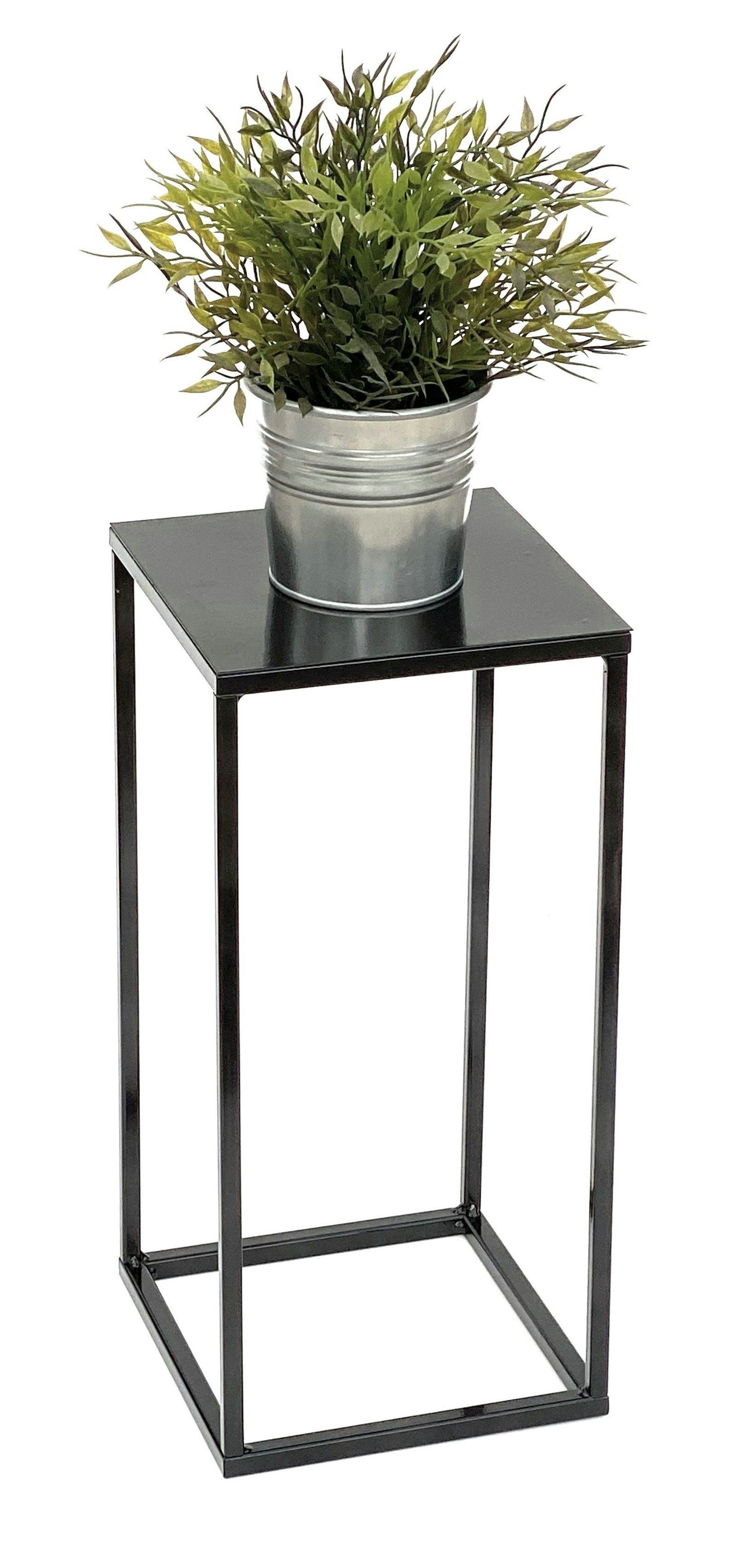 DanDiBo Blumenhocker »DanDiBo Blumenhocker Metall Schwarz Eckig