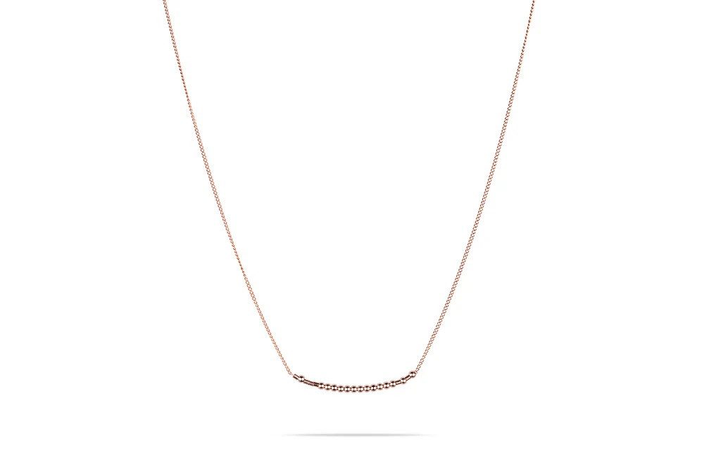 CLASSYANDFABULOUS Jewelry Namenskette Namenskette Morse Code – 14k Gold filled