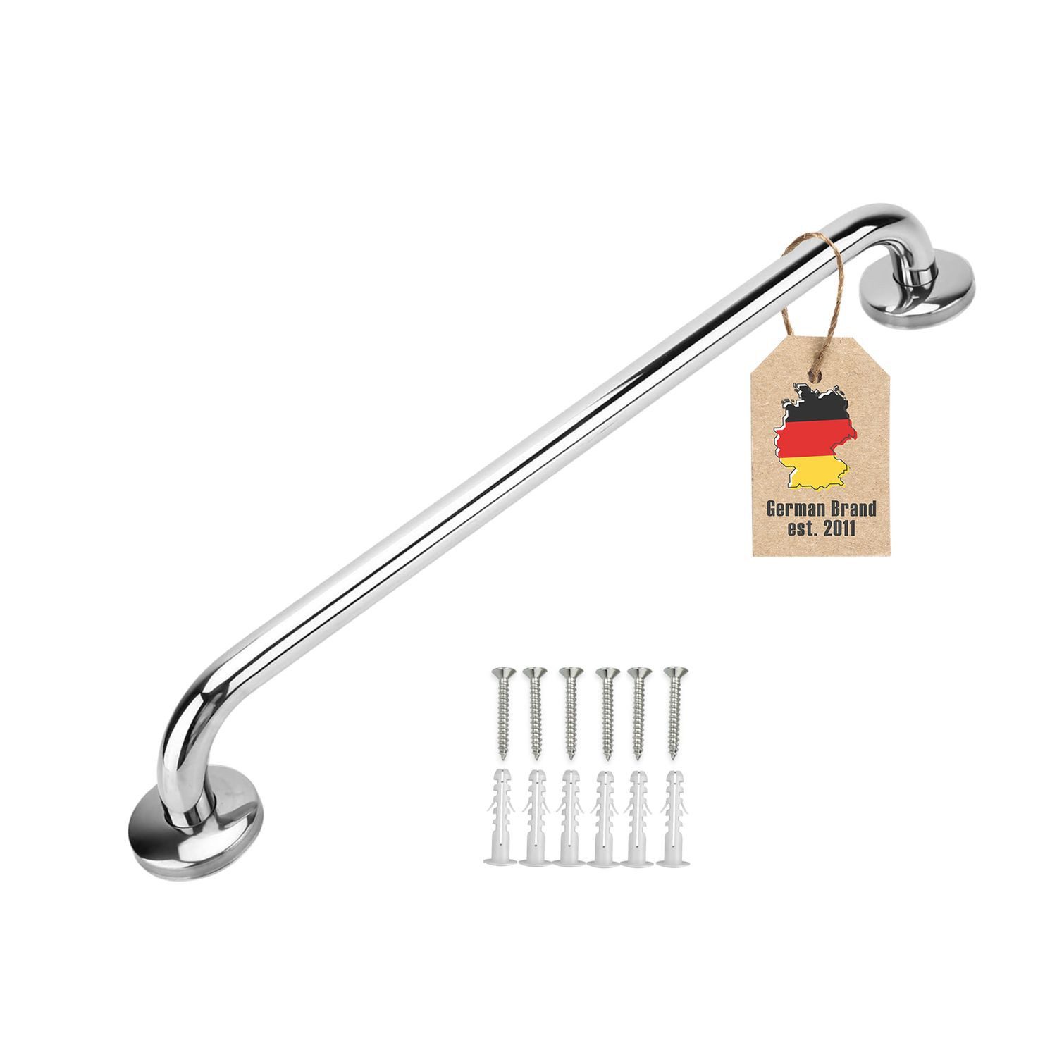 Intirilife Handtuchhalter, Hochglanzpolierter Edelstahl Handtuchhalter günstig online kaufen