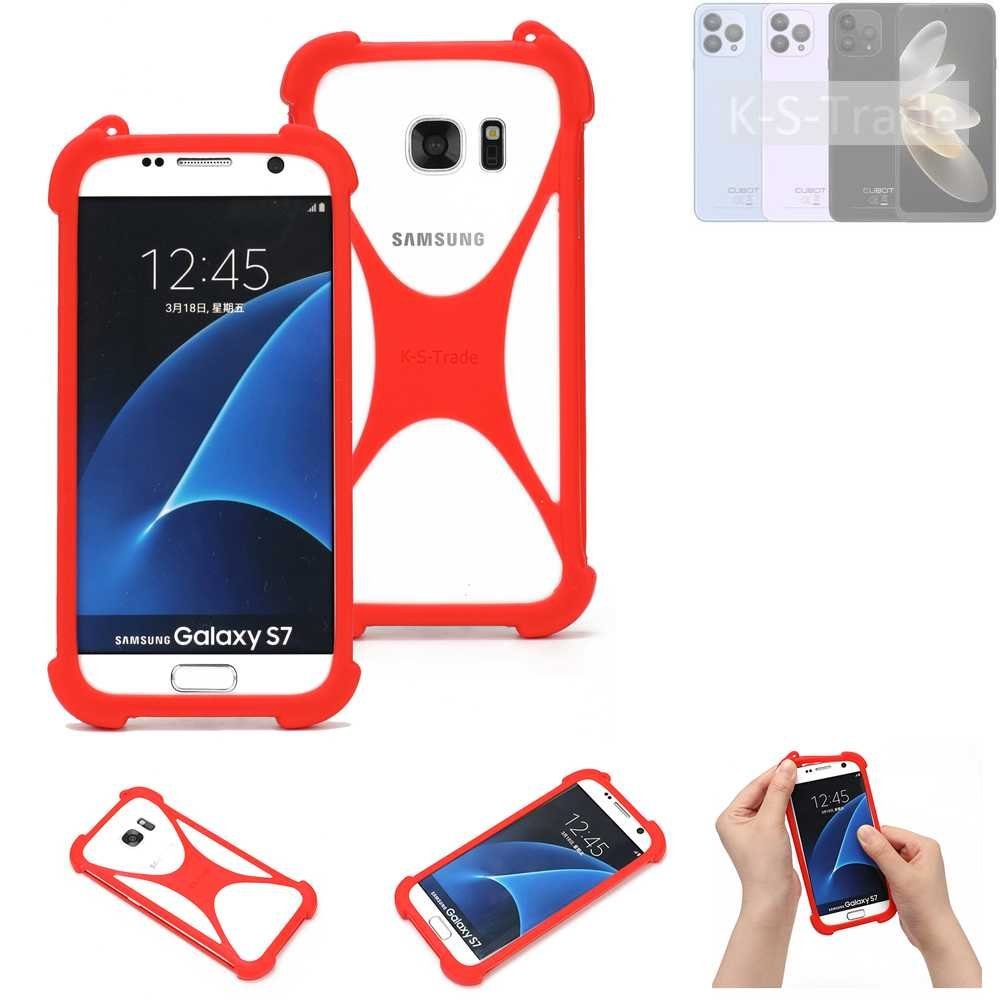 K-S-Trade Handyhülle für Cubot P80, Handy-Hülle Schutz-Hülle Bumper Silikon Schutz Hülle Cover Case