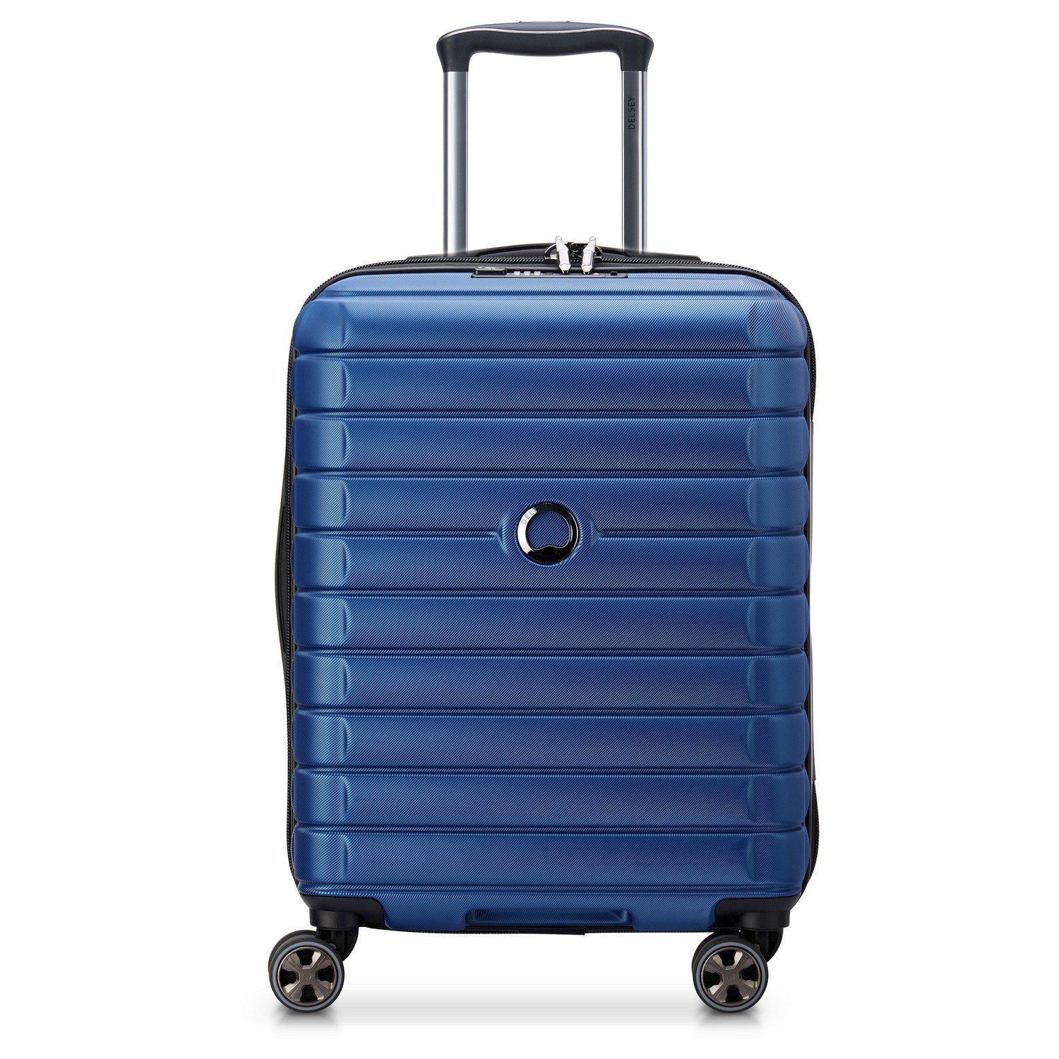 Trolley, Delsey 4 blau Rollen