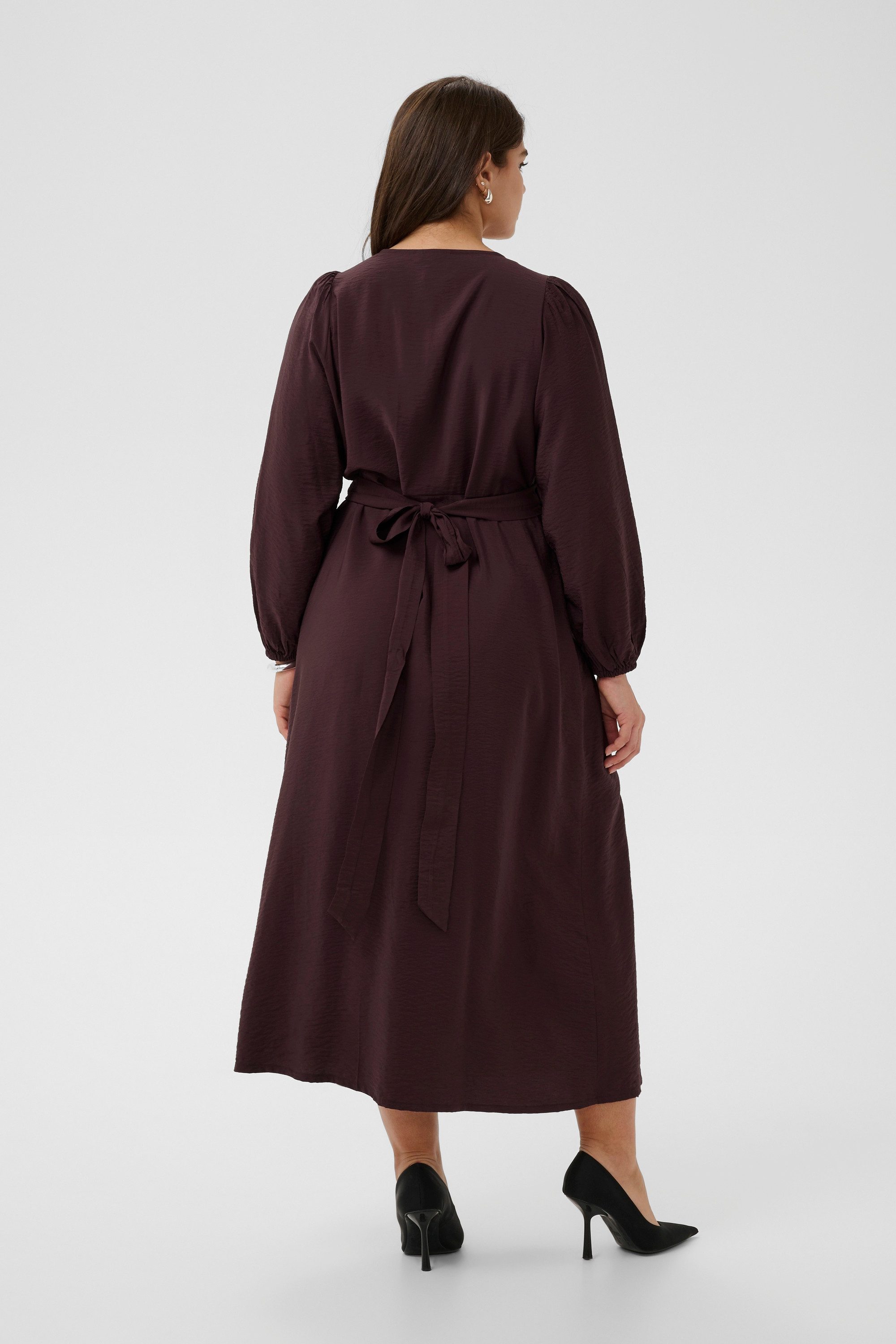 KAFFE Curve Blusenkleid Kleid KCruby Große Größen