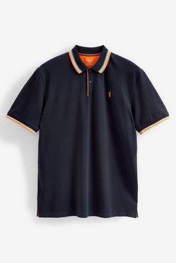 Next Poloshirt Pikee-Poloshirt im Regular Fit mit Kragenstreifen (1-tlg)