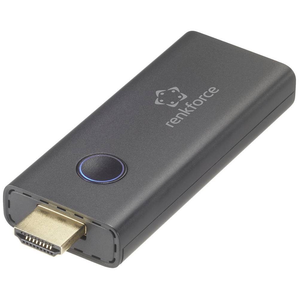 Renkforce 4K Wireless-Stick zum Bildschirmteilen RF-5233122 Computer-Kabel, Airplay- und DLNA-kompatibel