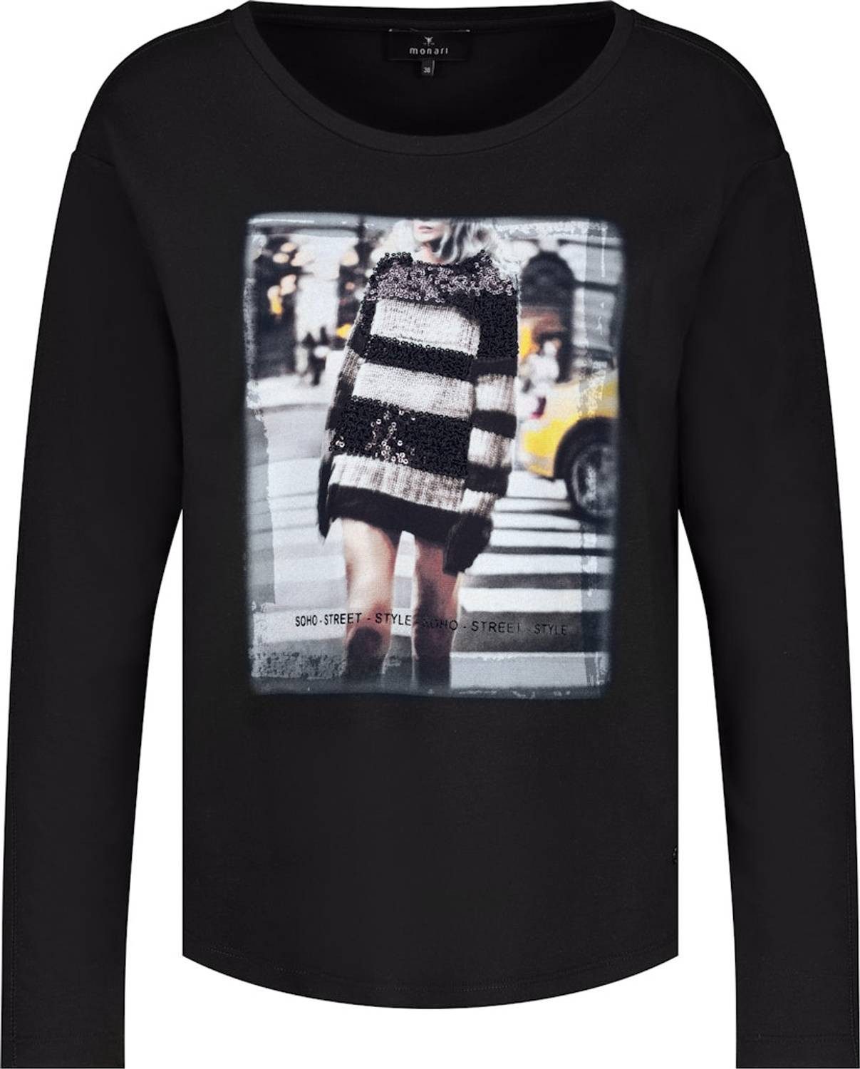 Monari T-Shirt 809293 Dezente Pailletten für edle Akzente günstig online kaufen