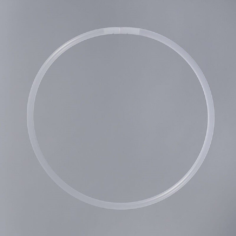 PP Transparent, (Polypropylen) 19mm, Hoopomania Ø50cm Hula-Hoop-Reifen Hoop Rohling, Hula