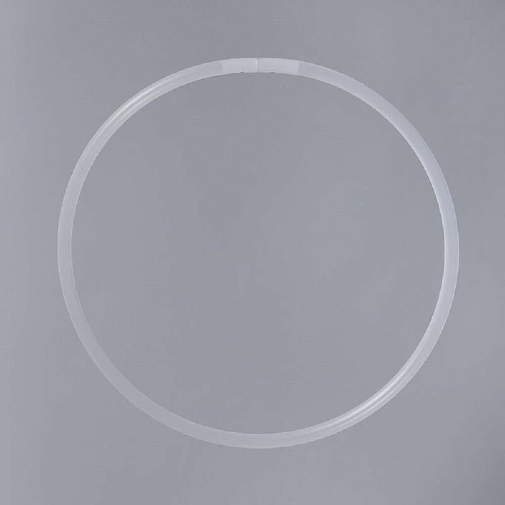 Hoopomania Hula-Hoop-Reifen Hula Hoop Rohling, PP (Polypropylen) 16mm, Transparent, Ø70cm