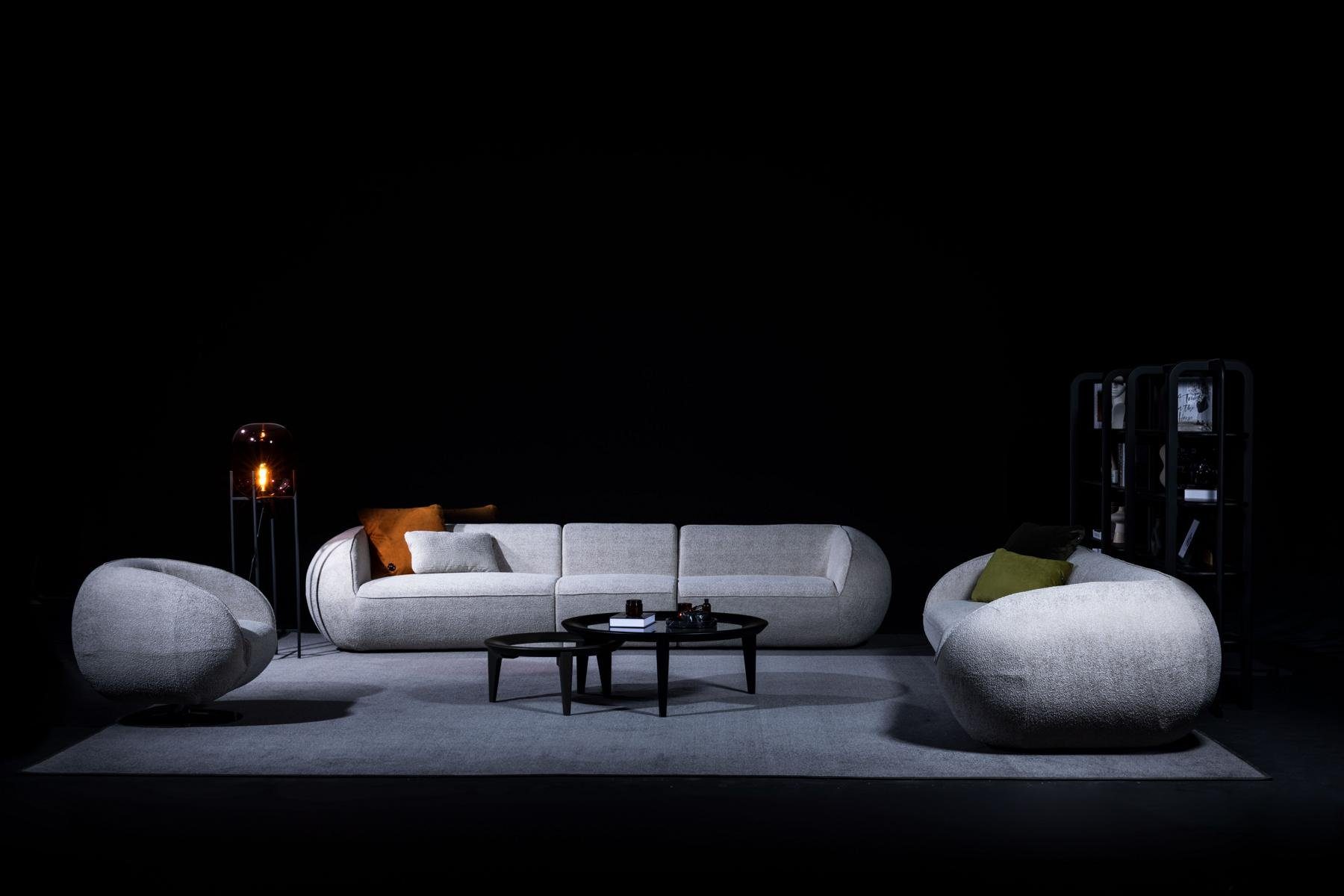 JVmoebel Wohnzimmer-Set Luxuriöse Garnitur Sofa Set Fünfsitzer Dreisitzer Sessel Set Modern, (Nur Sofas 5+3 Sitzer + Sessel), Made in Europe | Wohnwände