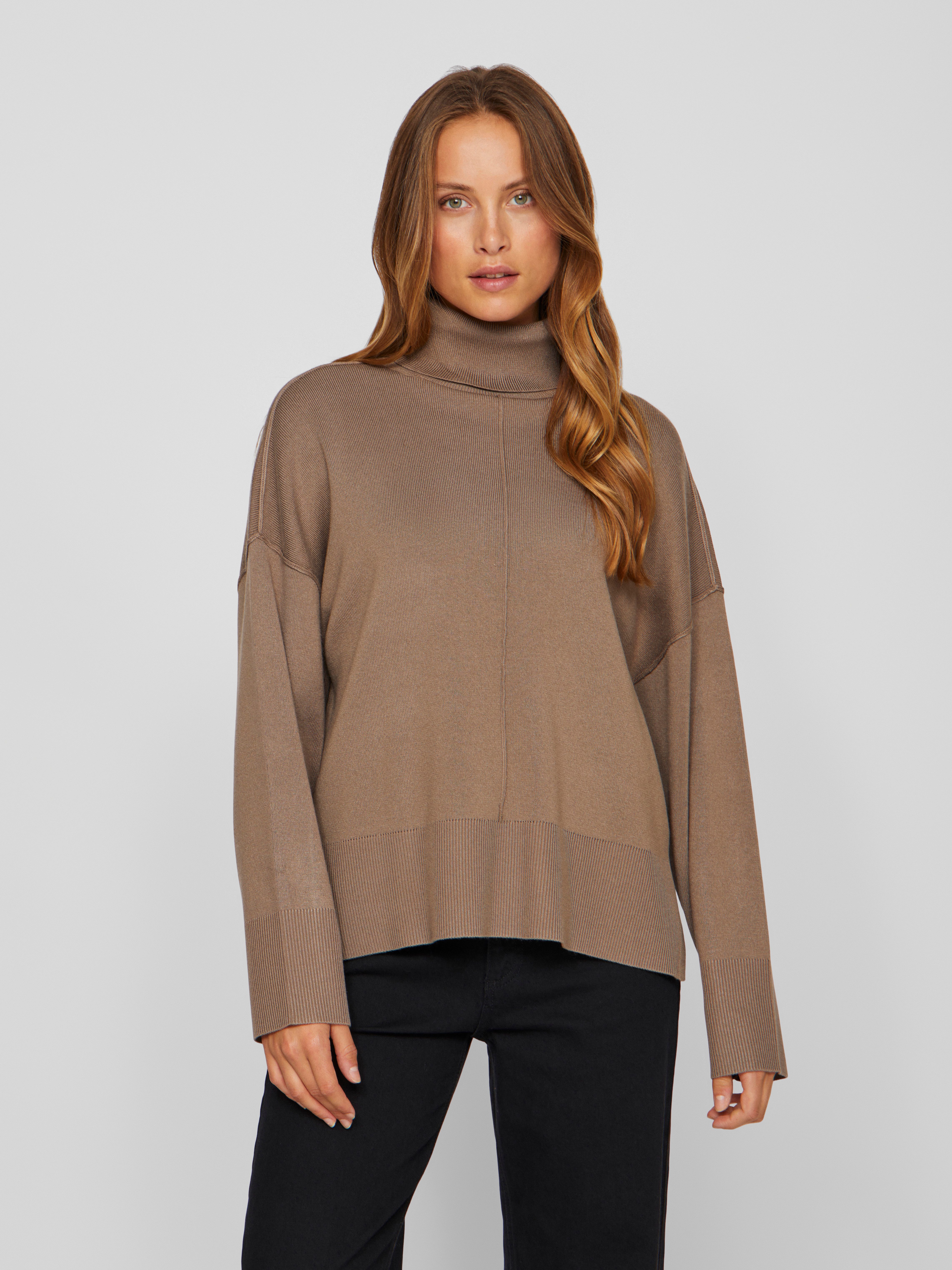 Rollkragenpullover VIOSTRIA ROLLNECK L/S KNIT TOP-NOOS
