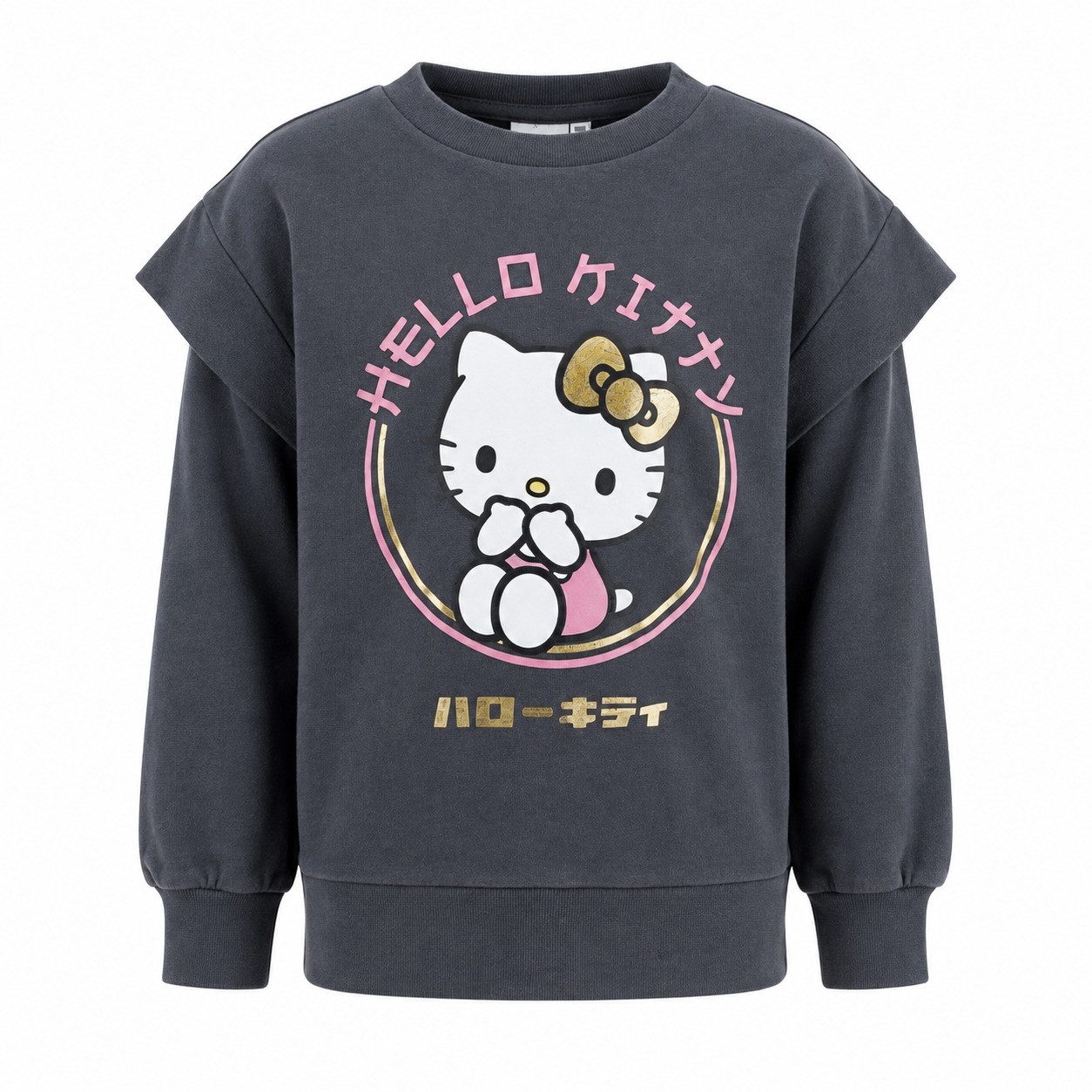 Hello Kitty Sweater Hello Kitty Mädchen Kinder Sweater Pullover Gr. 104 bis 152