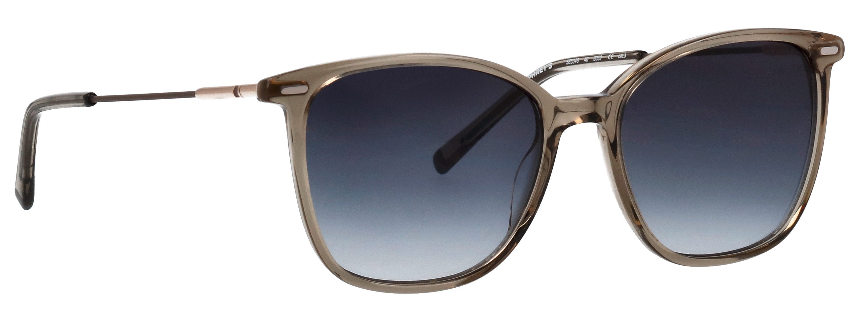 HUMPHREY´S eyewear Sonnenbrille Modell 585346 Form Karree/Soft, Logoschriftzug auf Bügel, Kombifassung
