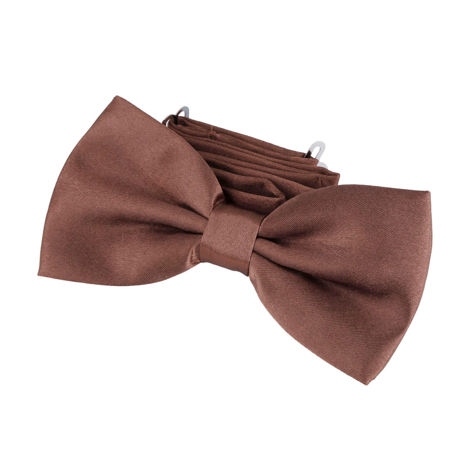 DonDon Fliege DonDon Edle Herren Fliege Schleife glänzend (Packung, 1-St) bereits gebunden, verstellbar, Seidenlook