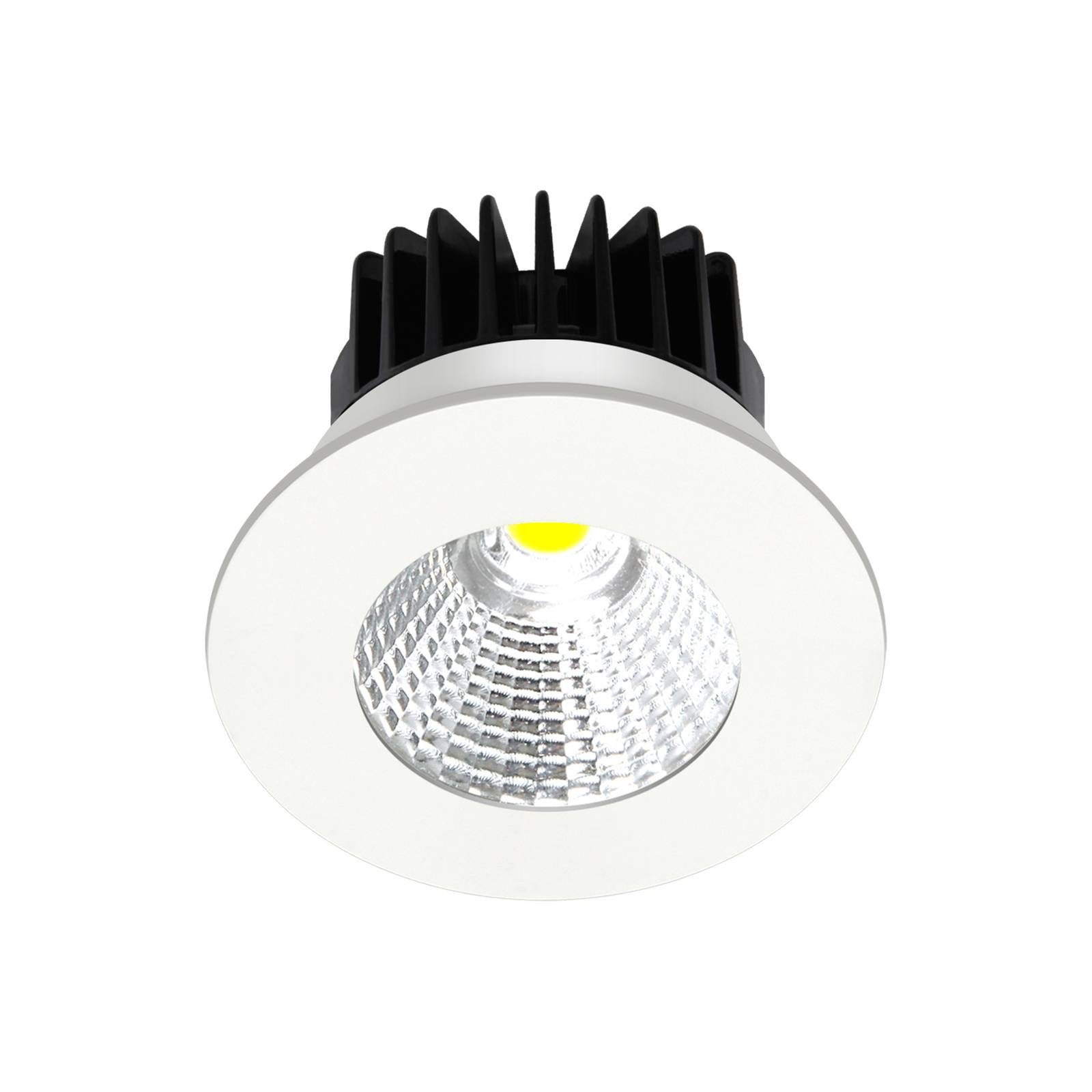 Arcchio Deckenleuchte Lirin, LED, Metall, Weiß universalweiß IP65, 1 x 6 W LED, universalweiß
