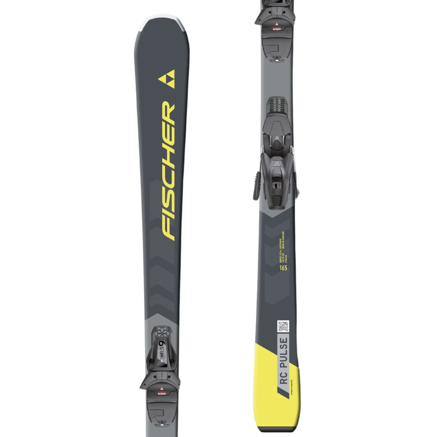 Fischer Sports GmbH Ski, RC Pulse SLR Pro 160cm Alpinski + Bindung RS9 SLR Z2,5-9