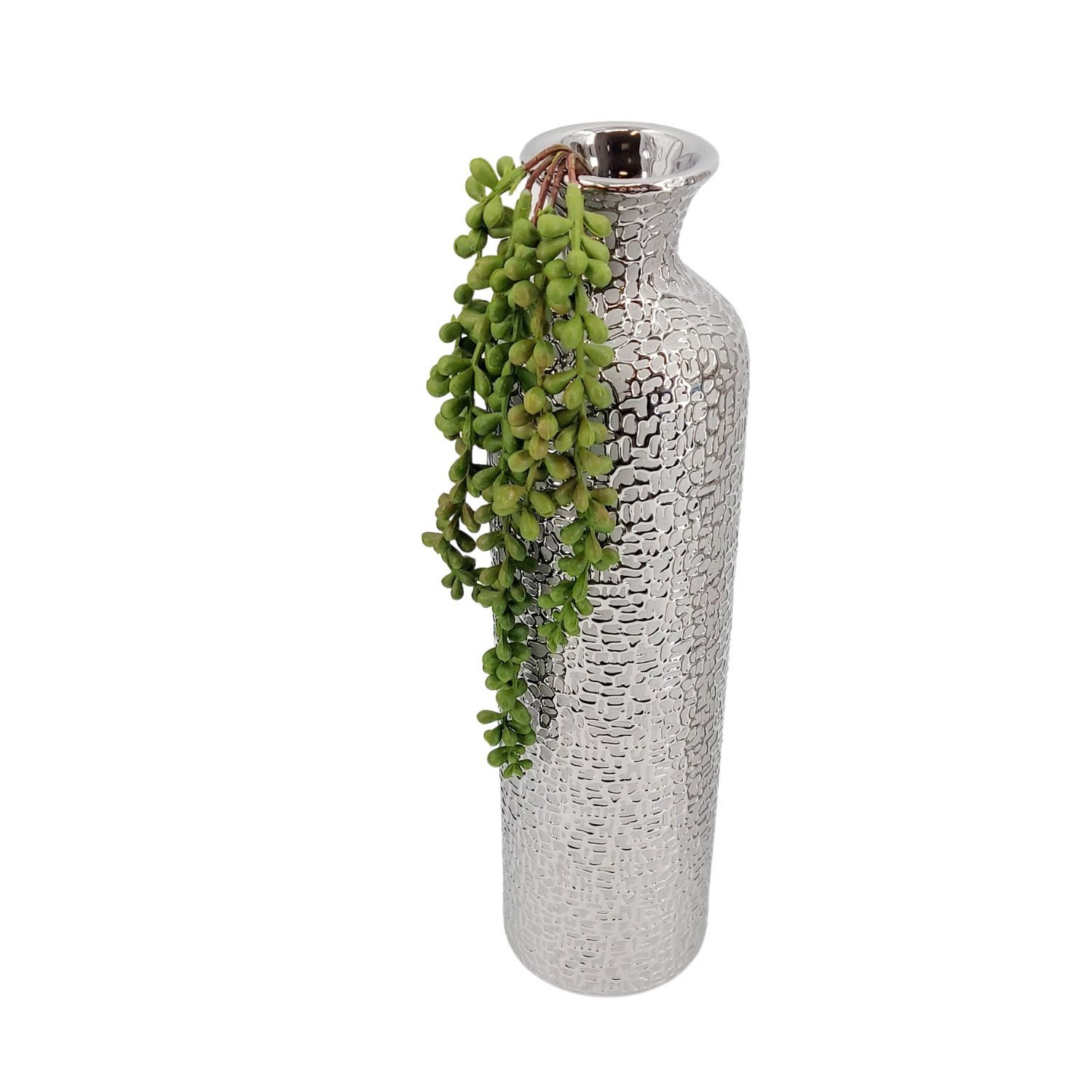 formano Bodenvase Helsinki, Farbe: Silber, Höhe: 38.5cm