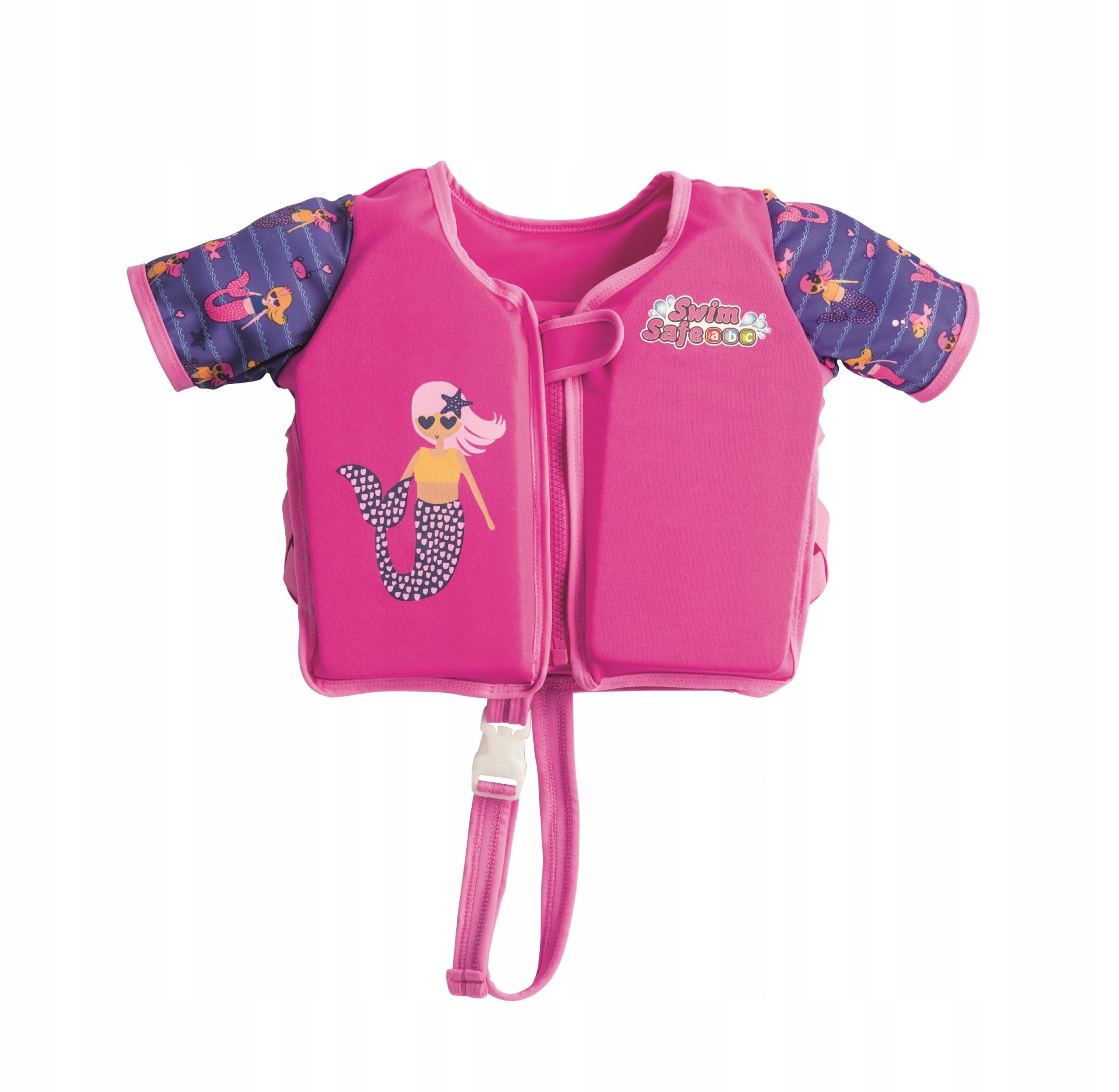 Schwimmweste Bestway Swim Safe Kinder Schwimmweste mit Ärmeln Rosa 3–6