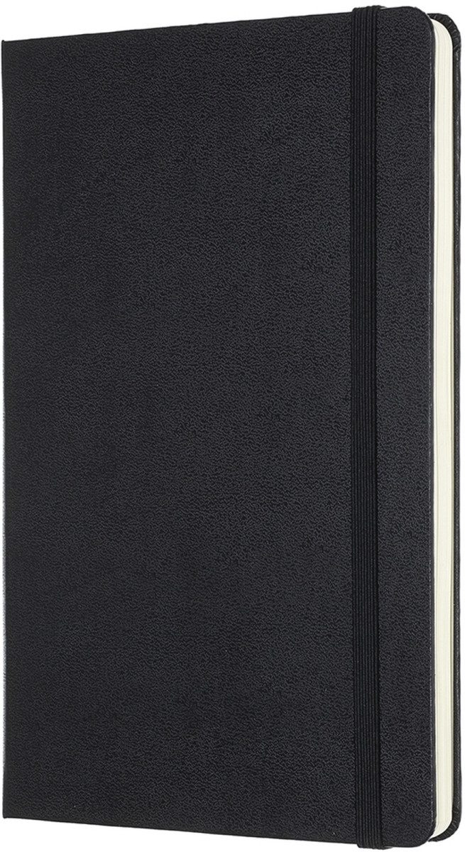 MOLESKINE Notizbuch Bullet Notizbuch Large A5 120g/qm 80 Blatt Punktraster Hardcover schwa