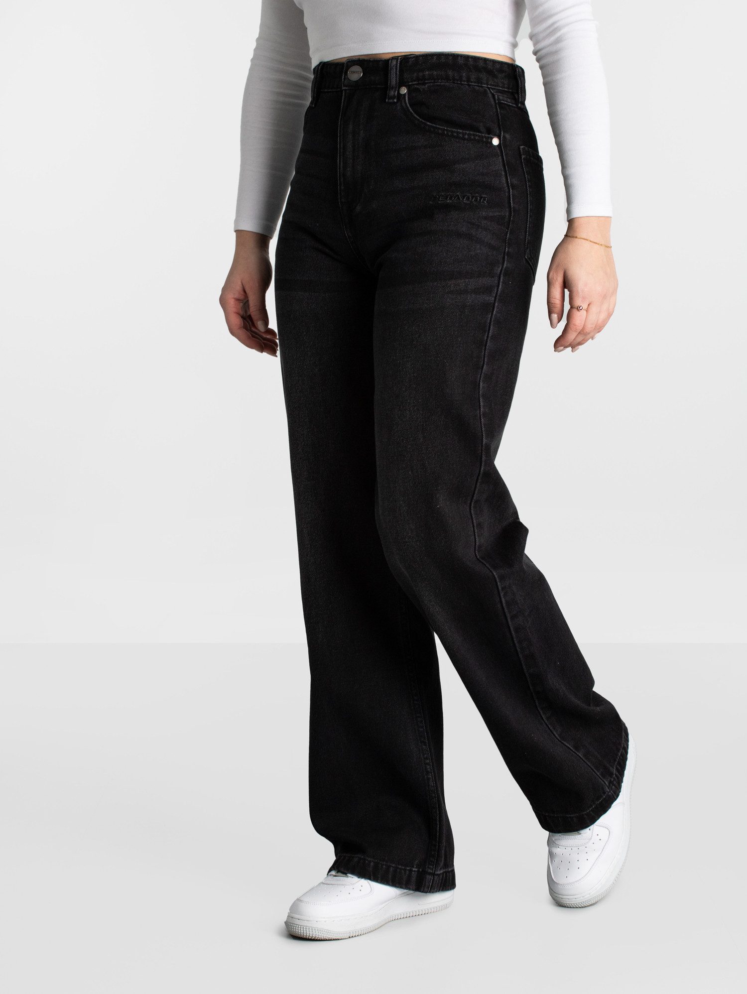 PEGADOR Loose-fit-Jeans Pegador Naddy Wide Leg Jeans