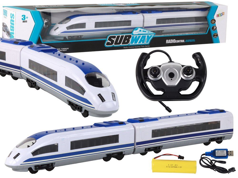 Wisam Lernspielzeug Ferngesteuerter Zug 65cm RC Lichter