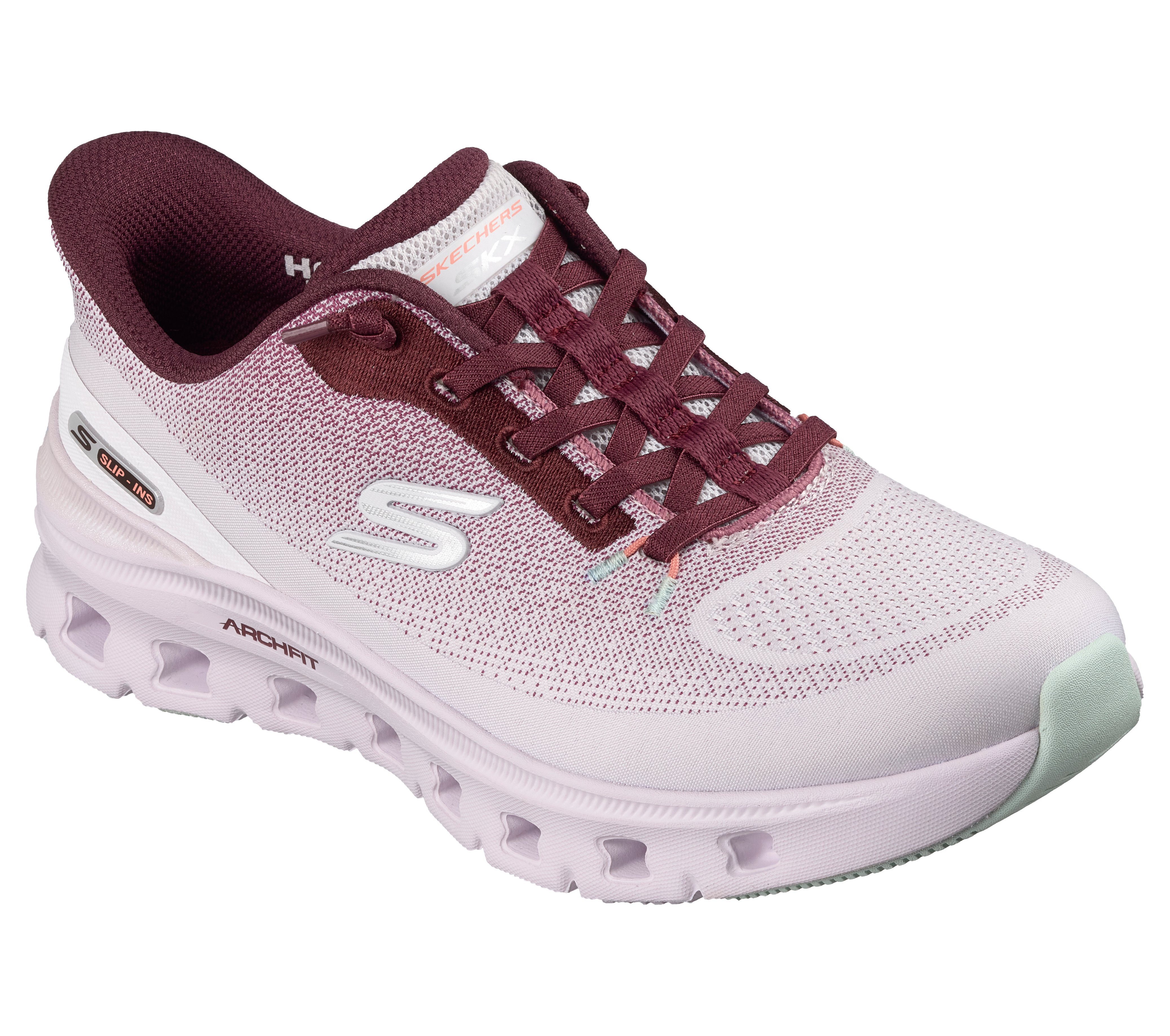 Skechers ARCH FIT GLIDE-STEP PRO Slip-On Sneaker Freizeitschuh, Halbschuh, Slipper mit komfortabler ArchFit-Dämpfung