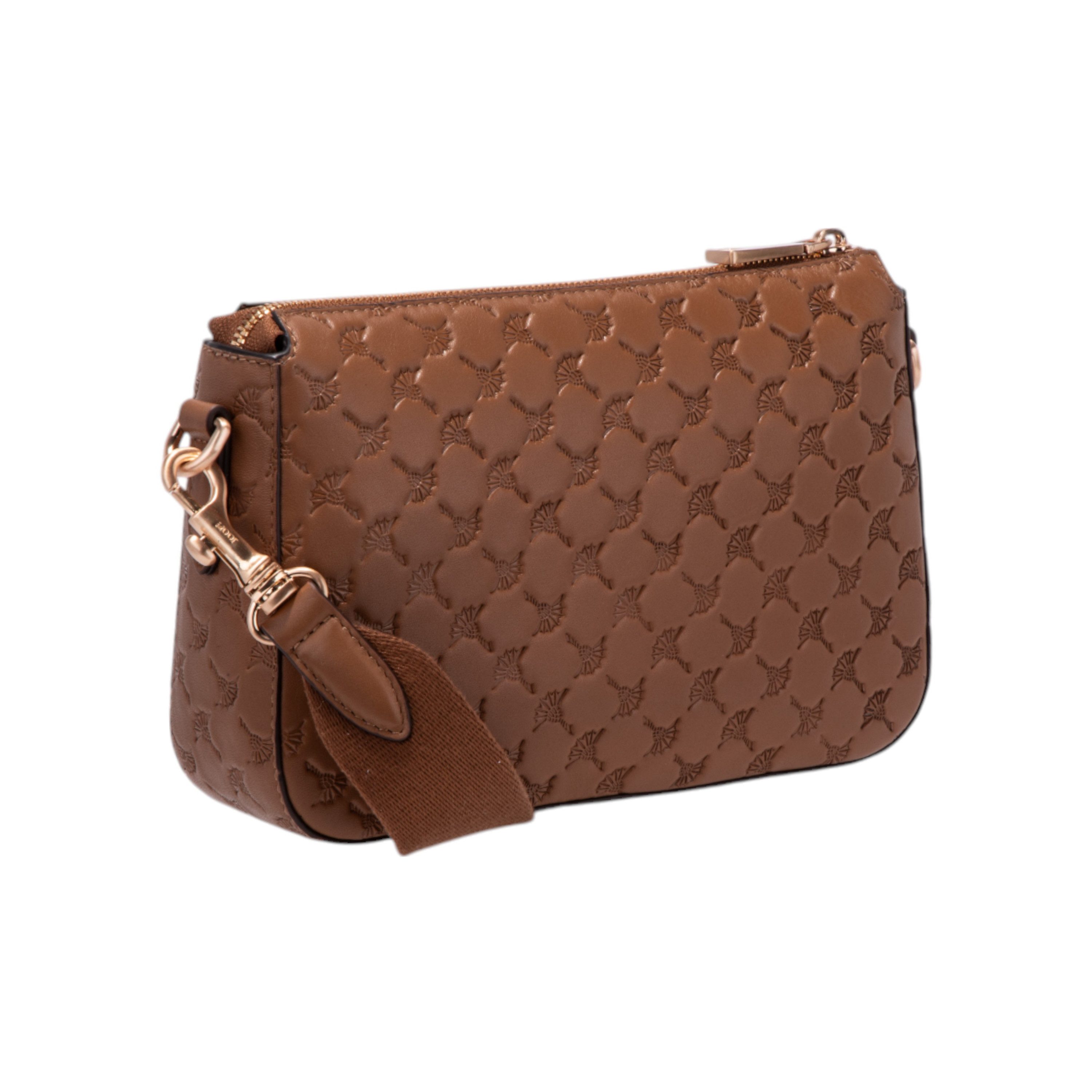 JOOP! Umhängetasche leggero stampa jasmina shoulderbag shz, Damen Schultertasche mit modischer Prägung