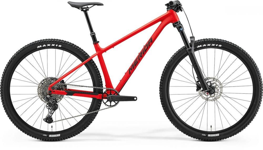 Merida Cityrad Merida BIG.NINE TR 600 III1 XL MATT RED(BLACK) - modernes Hardtail für