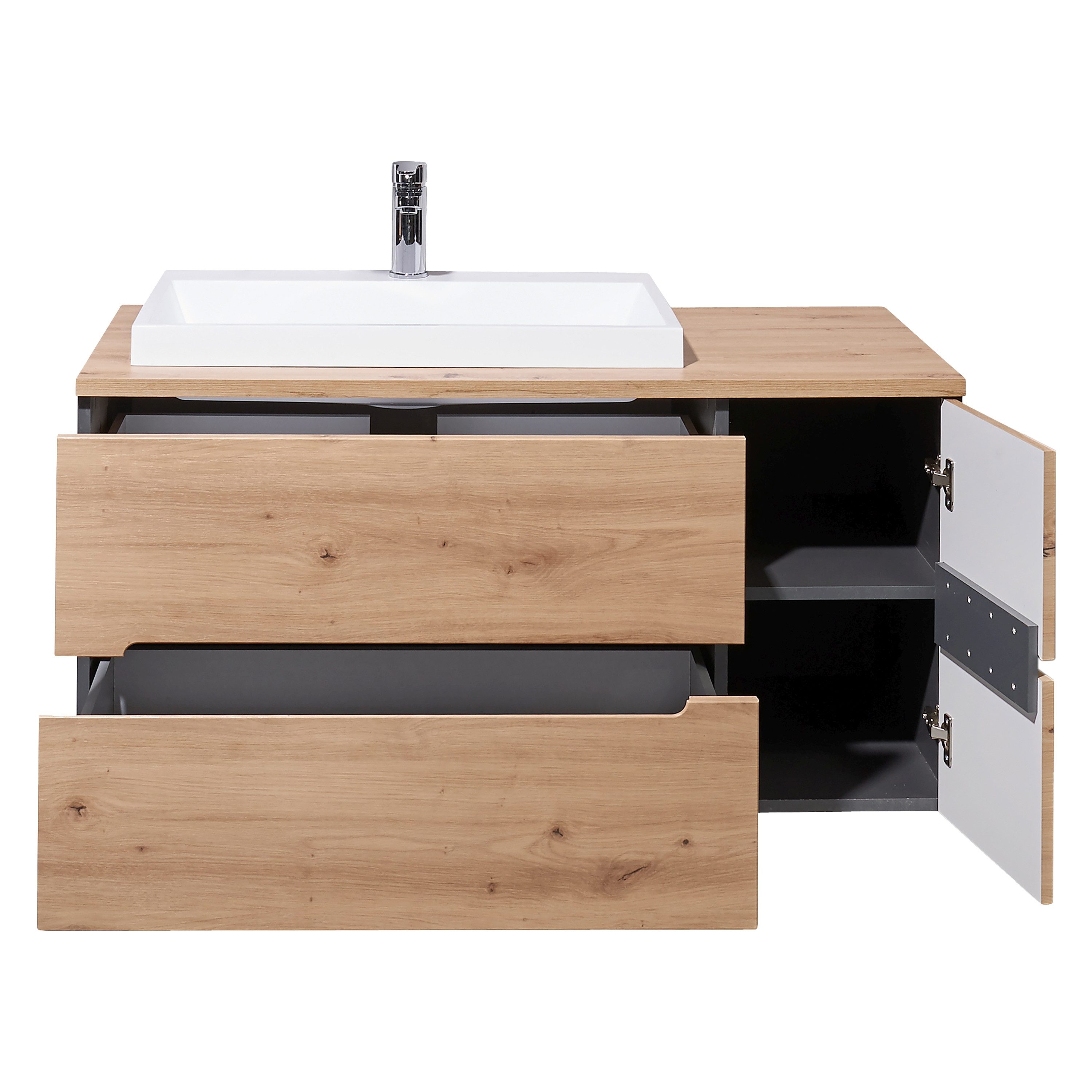 BEGA BBK Waschbeckenunterschrank Waschbeckenunterschrank mit Waschbecken günstig online kaufen