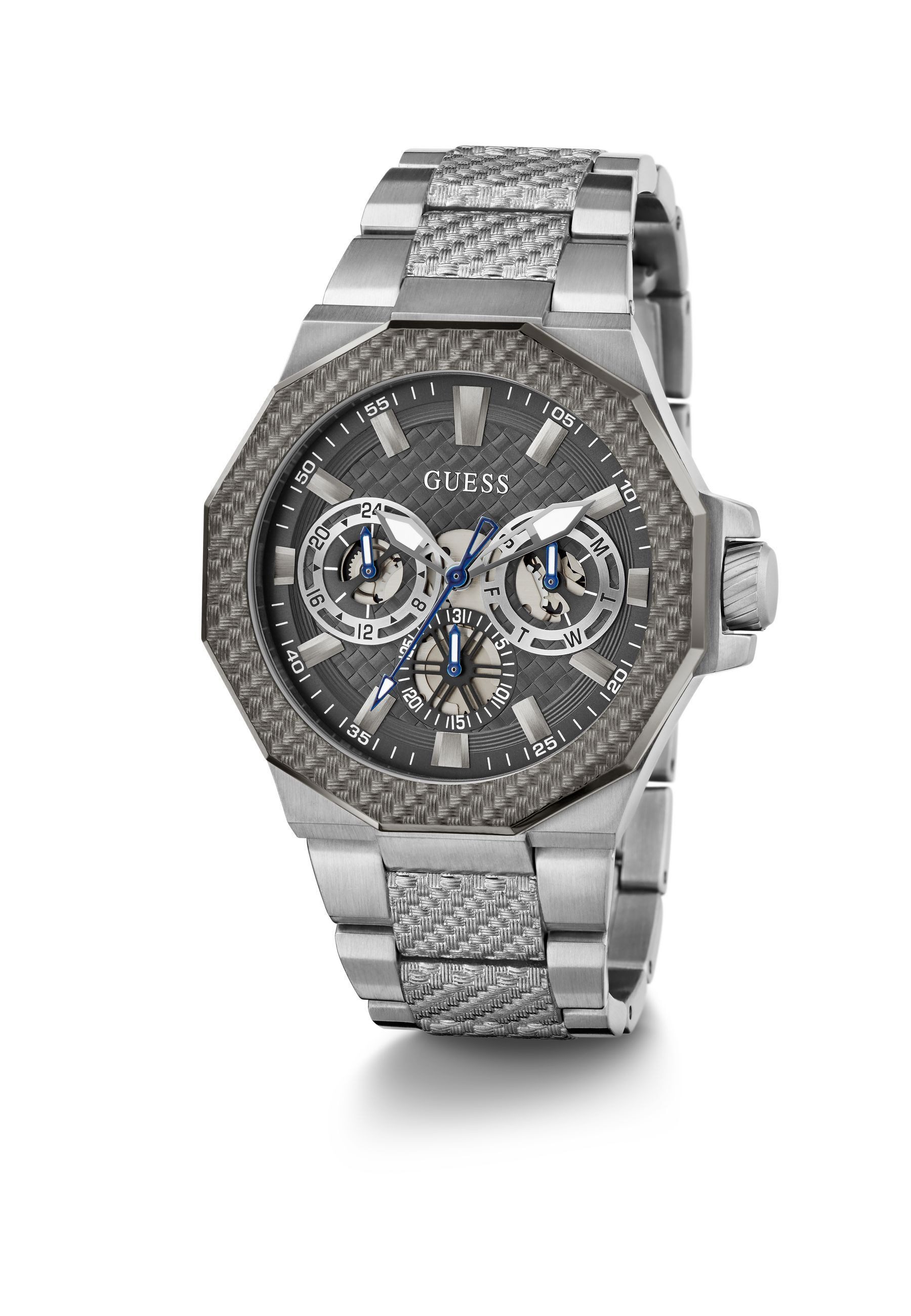 Guess Quarzuhr INDY, (1-tlg), Quarz-Analoguhr günstig online kaufen