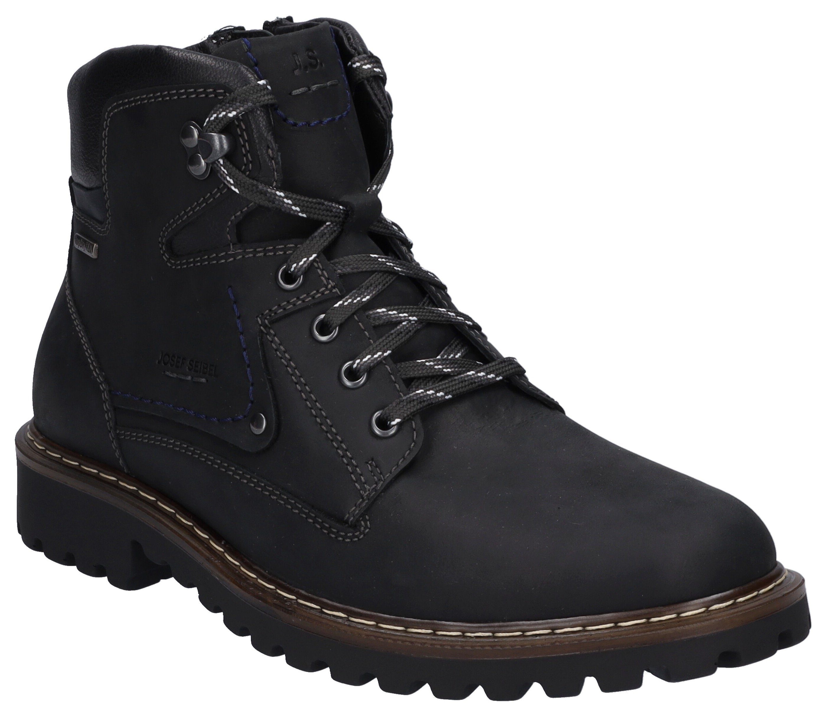 Chance Josef 51 zusätzlichem Winterboots schwarz Seibel Reißverschluss mit