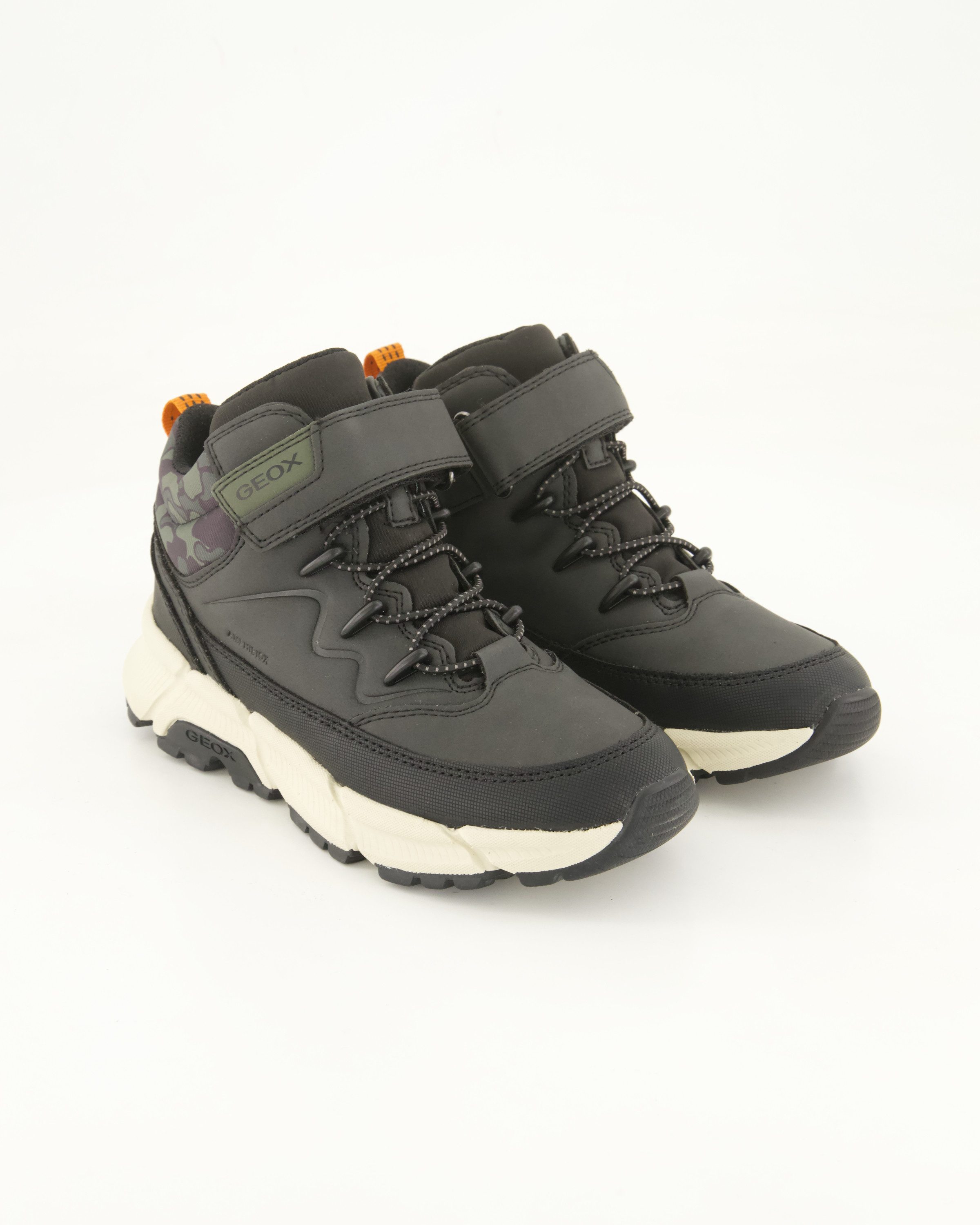 Geox J Flexyper Plus Boy Klettstiefel Obermaterial: Textil und Sonstiges Material