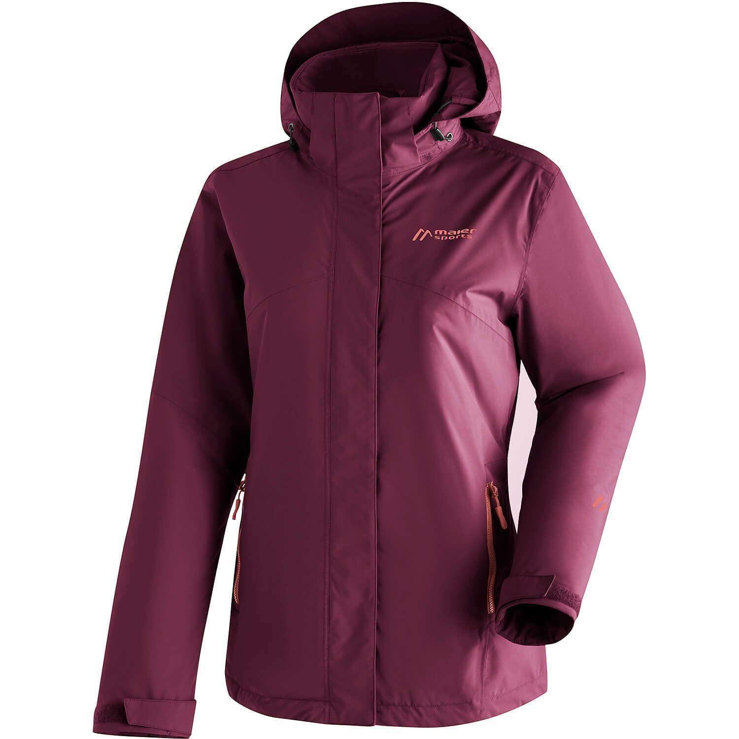 Pflaume Jacke MetorThermRec Sports Maier Funktionsjacke