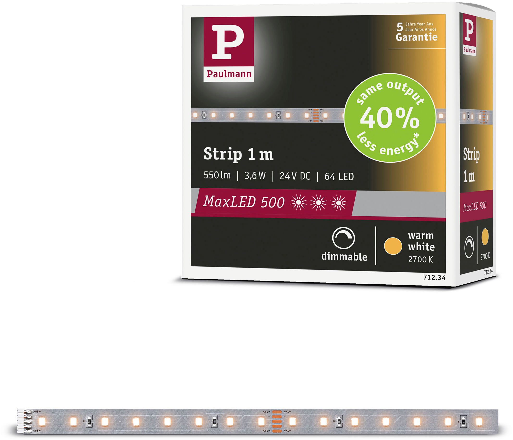 Paulmann LED-Streifen MaxLED 500 LED Strip günstig online kaufen