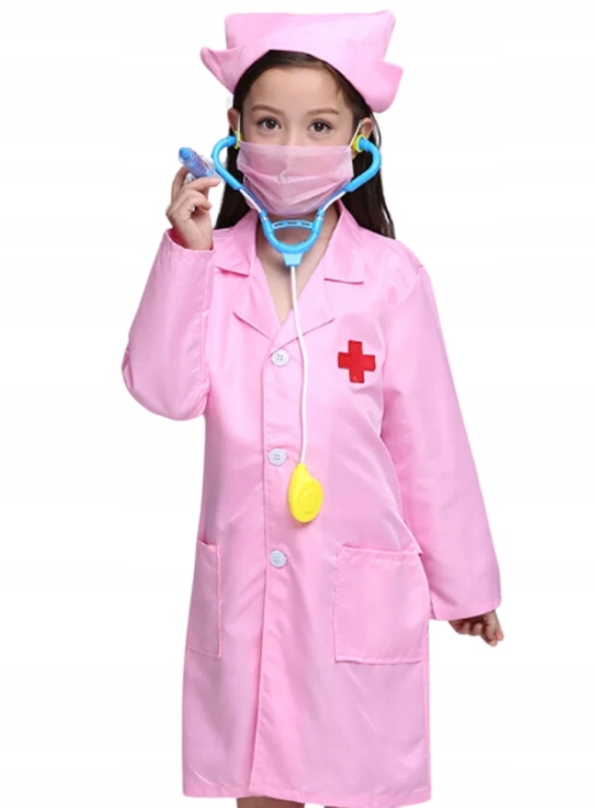 Hopki Kostüm Kinderarzt-Kostüm mit echtem Stethoskop, Komplettset!