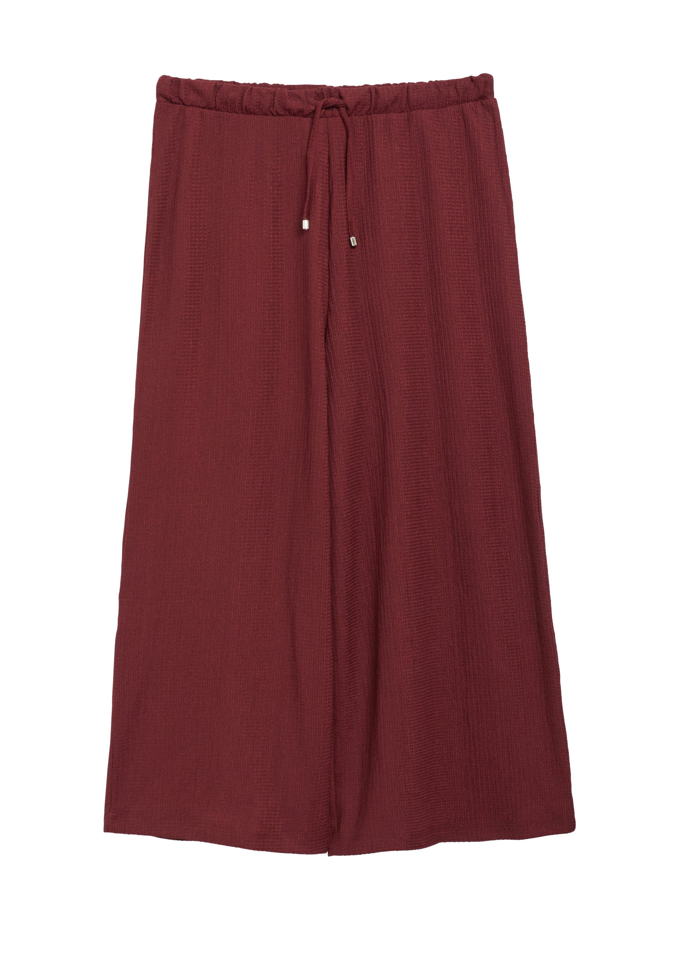 s.Oliver Culotte Hose Culotte aus Crêpejersey