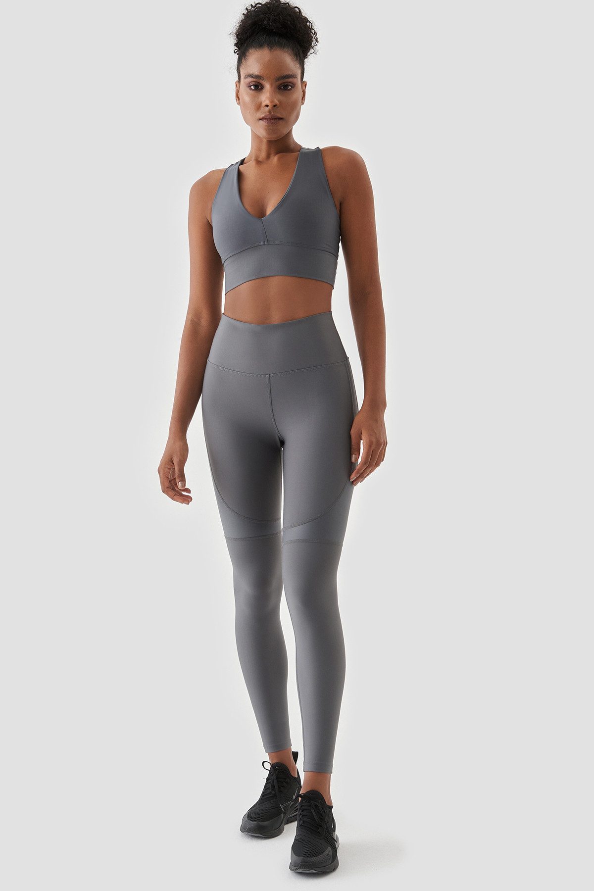 Superstacy Leggings Yvonne Sport-Leggings mit Glänzend Details