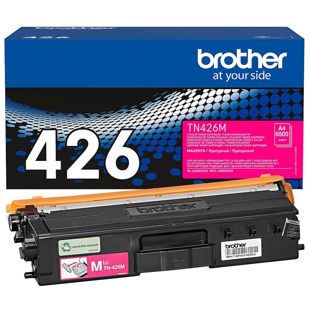 Brother Tonerkartusche 1 Tonerkartusche TN-426 ca. 6.500 Seiten - magenta, (1-St)