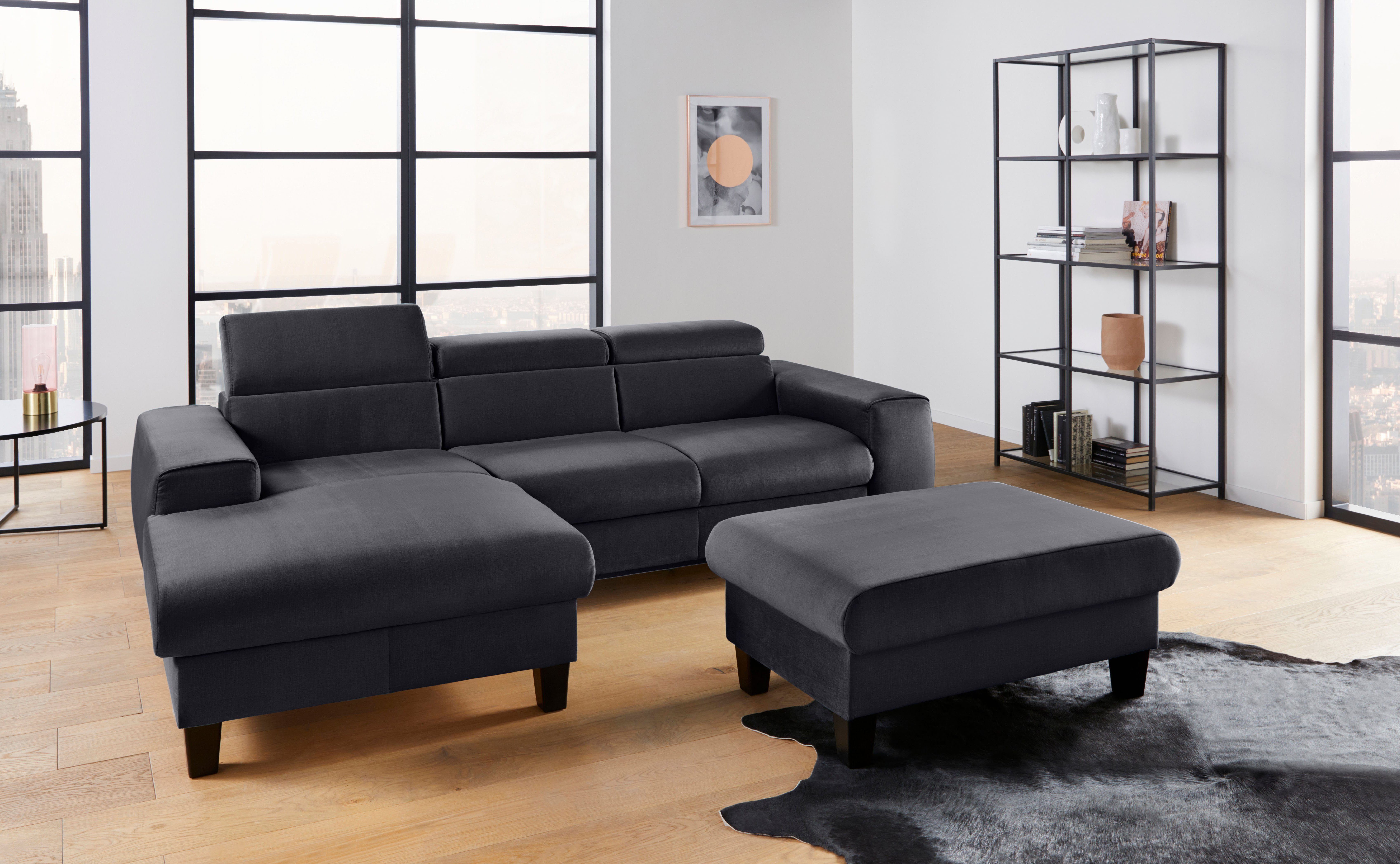 COTTA Polstergarnitur Morven L-Form, (Set), Set bestehend aus: Ecksofa mit günstig online kaufen